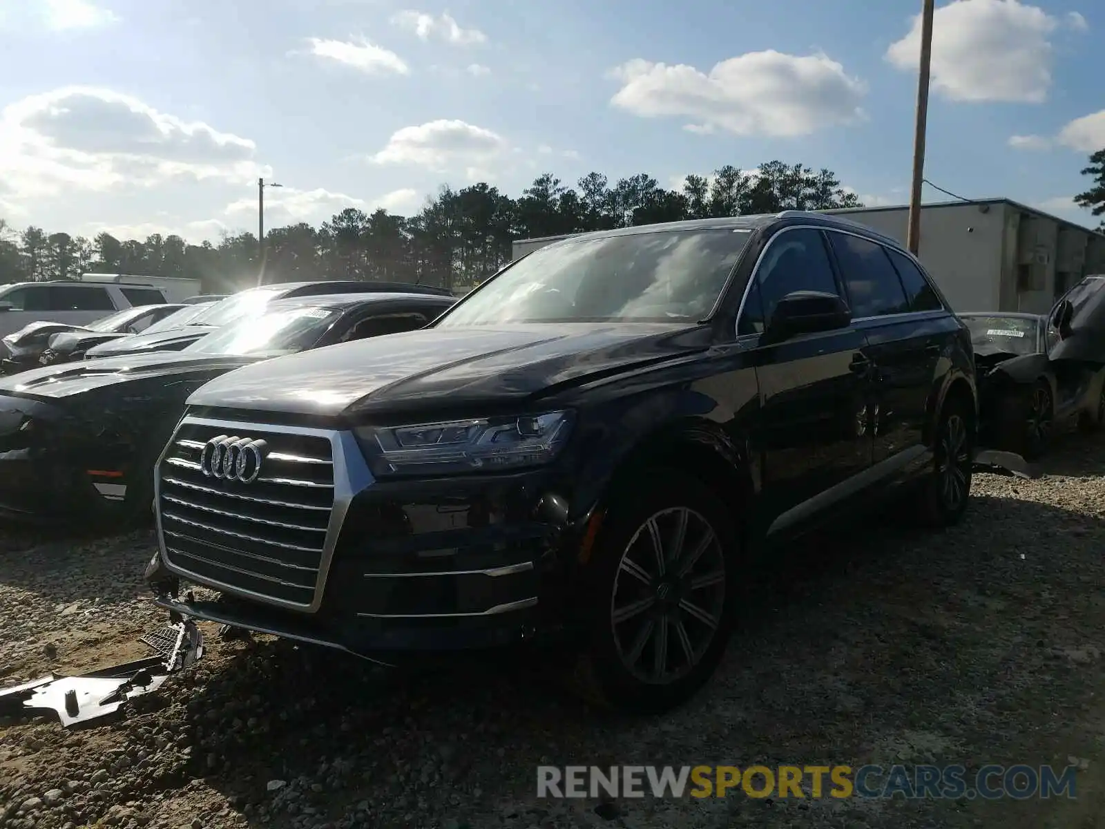 2 Photograph of a damaged car WA1LAAF70KD037933 AUDI Q7 2019