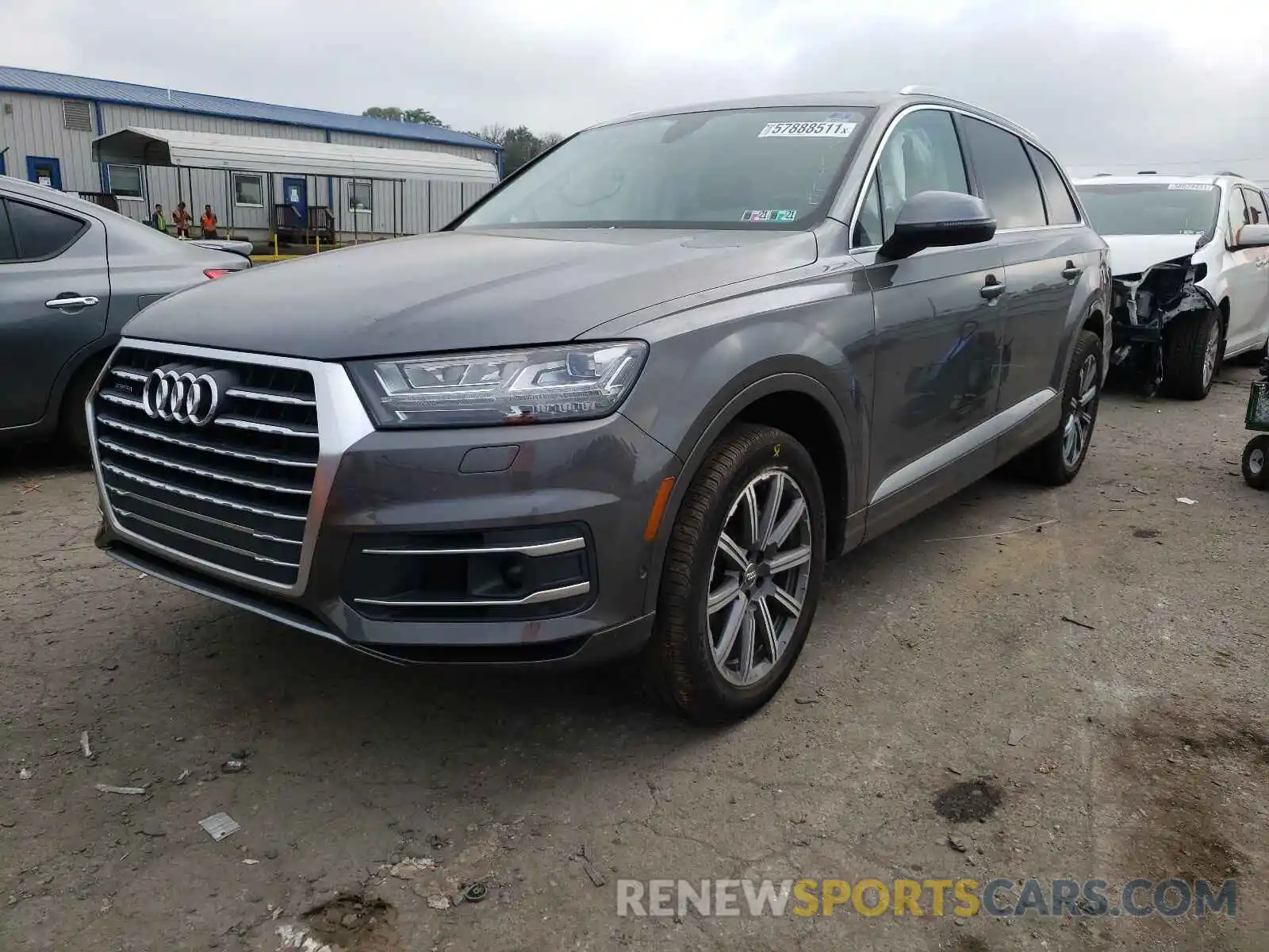 2 Фотография поврежденного автомобиля WA1LAAF70KD040184 AUDI Q7 2019