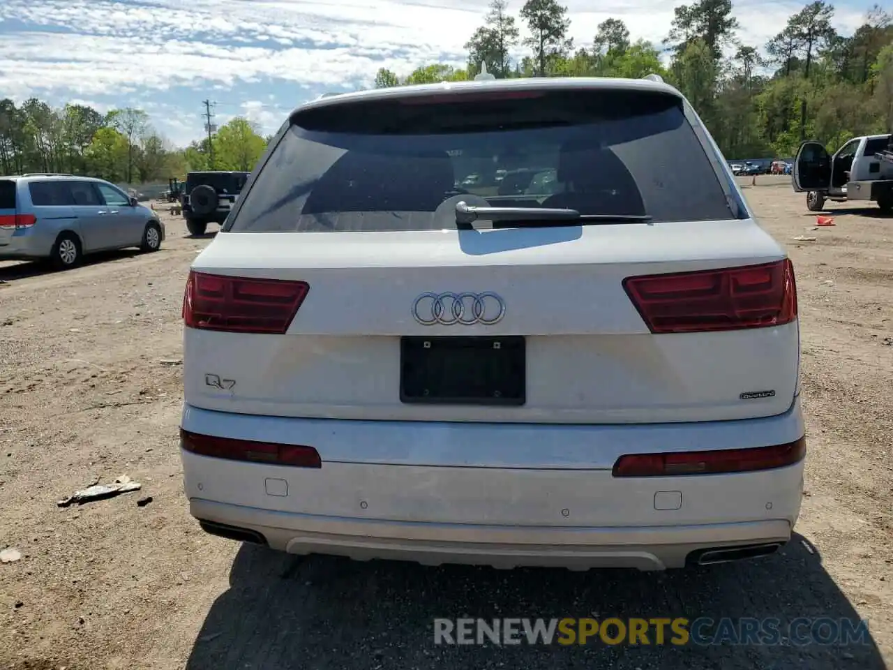 6 Photograph of a damaged car WA1LAAF70KD041805 AUDI Q7 2019