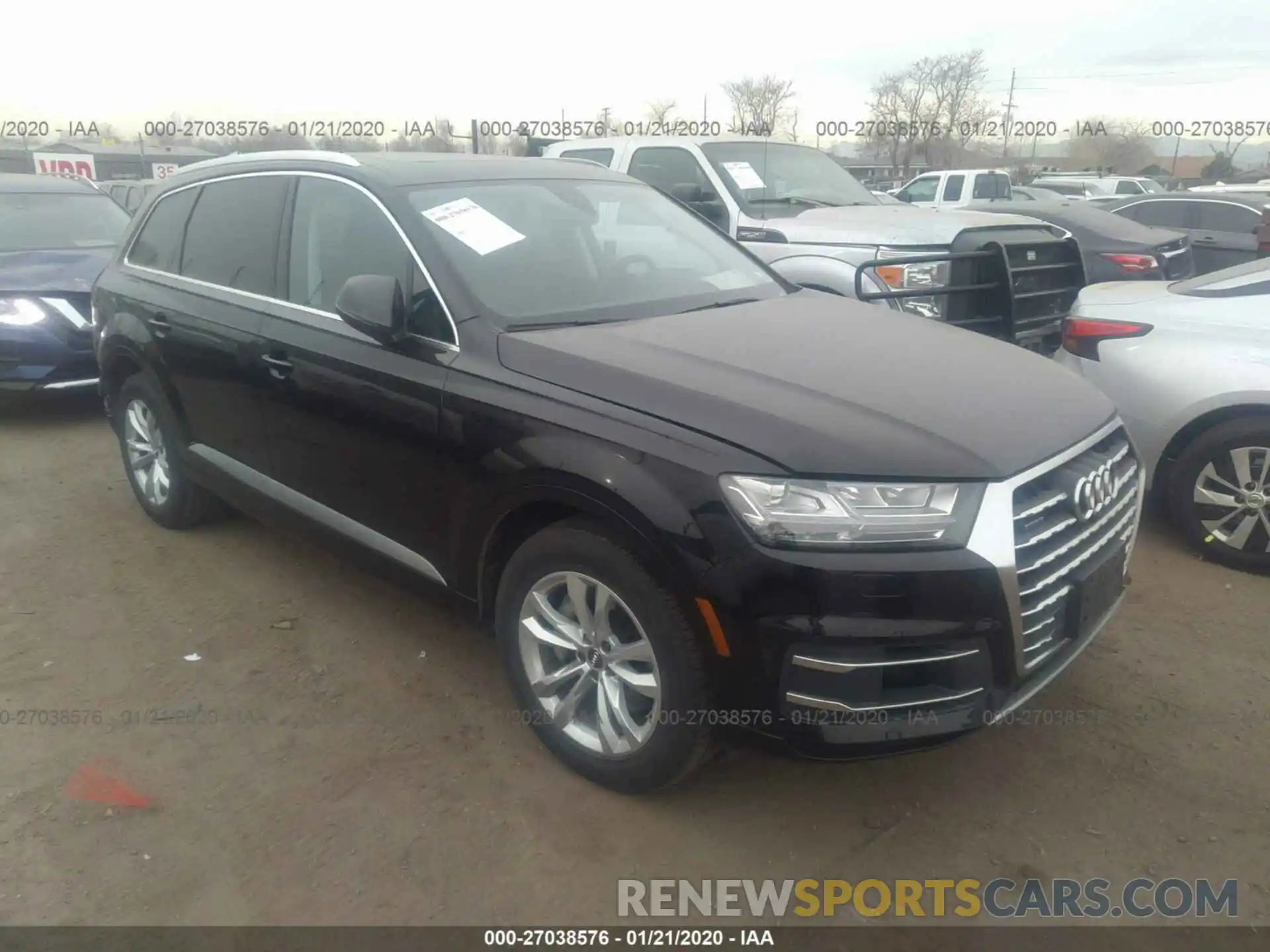 1 Фотография поврежденного автомобиля WA1LAAF70KD045921 AUDI Q7 2019