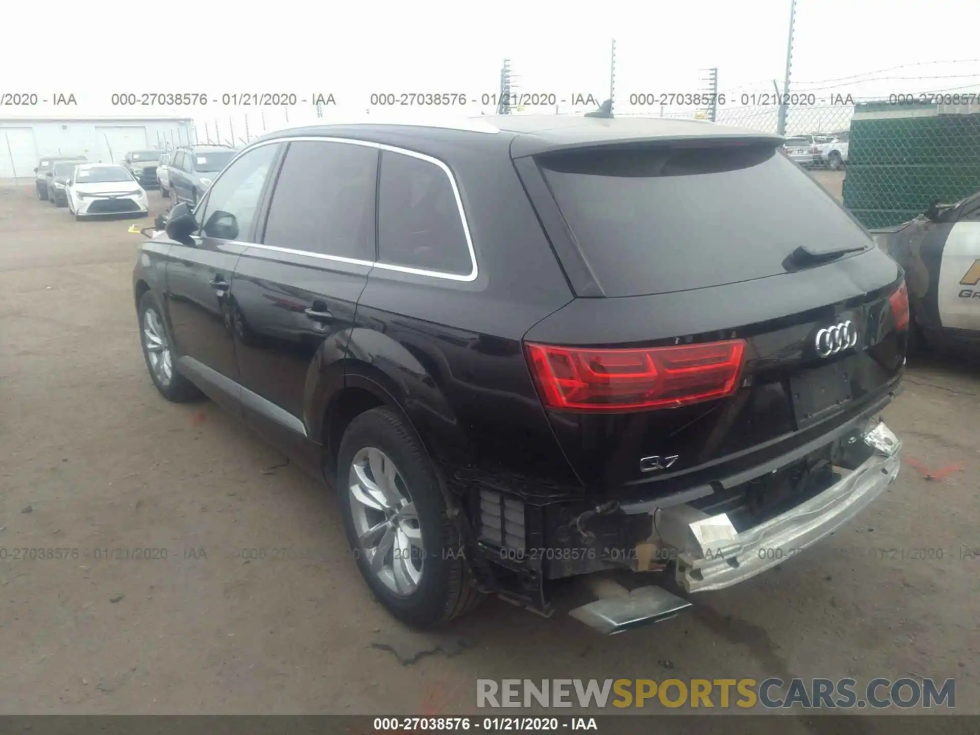 3 Фотография поврежденного автомобиля WA1LAAF70KD045921 AUDI Q7 2019