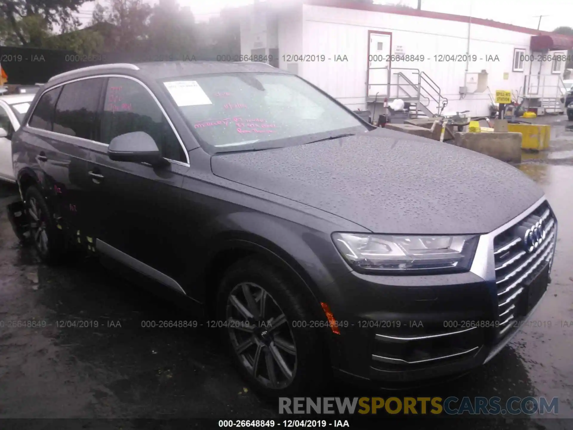 1 Photograph of a damaged car WA1LAAF71KD006917 AUDI Q7 2019