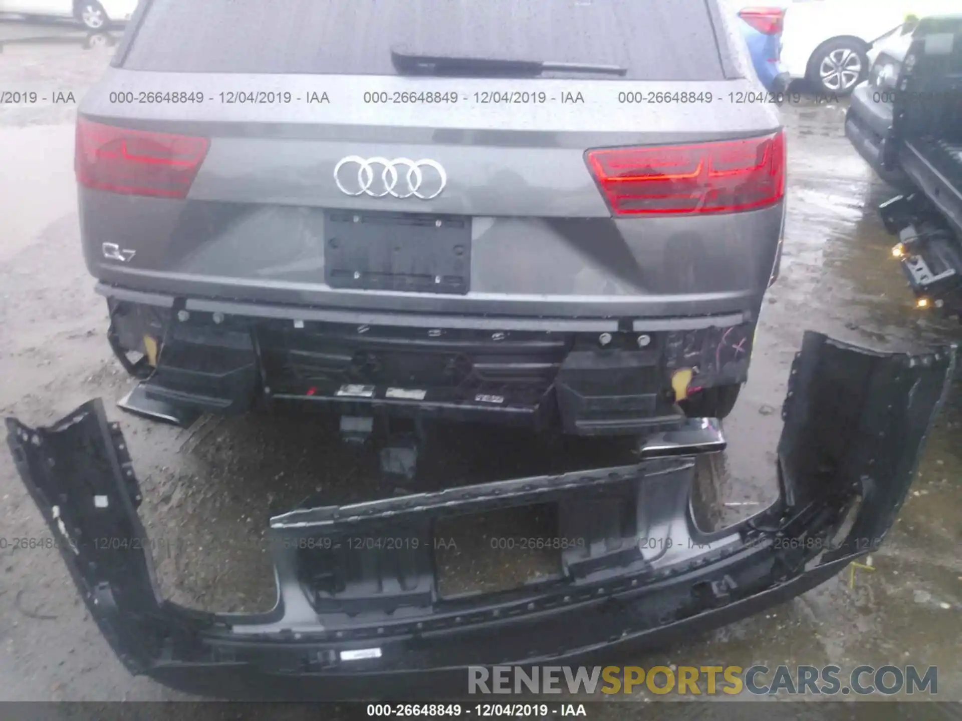 6 Photograph of a damaged car WA1LAAF71KD006917 AUDI Q7 2019