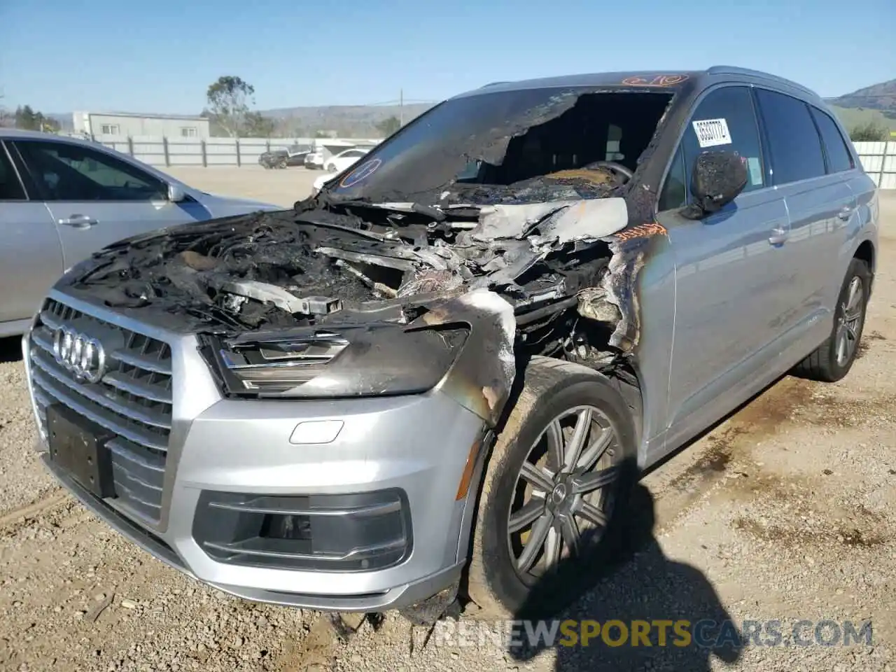 2 Photograph of a damaged car WA1LAAF71KD030313 AUDI Q7 2019