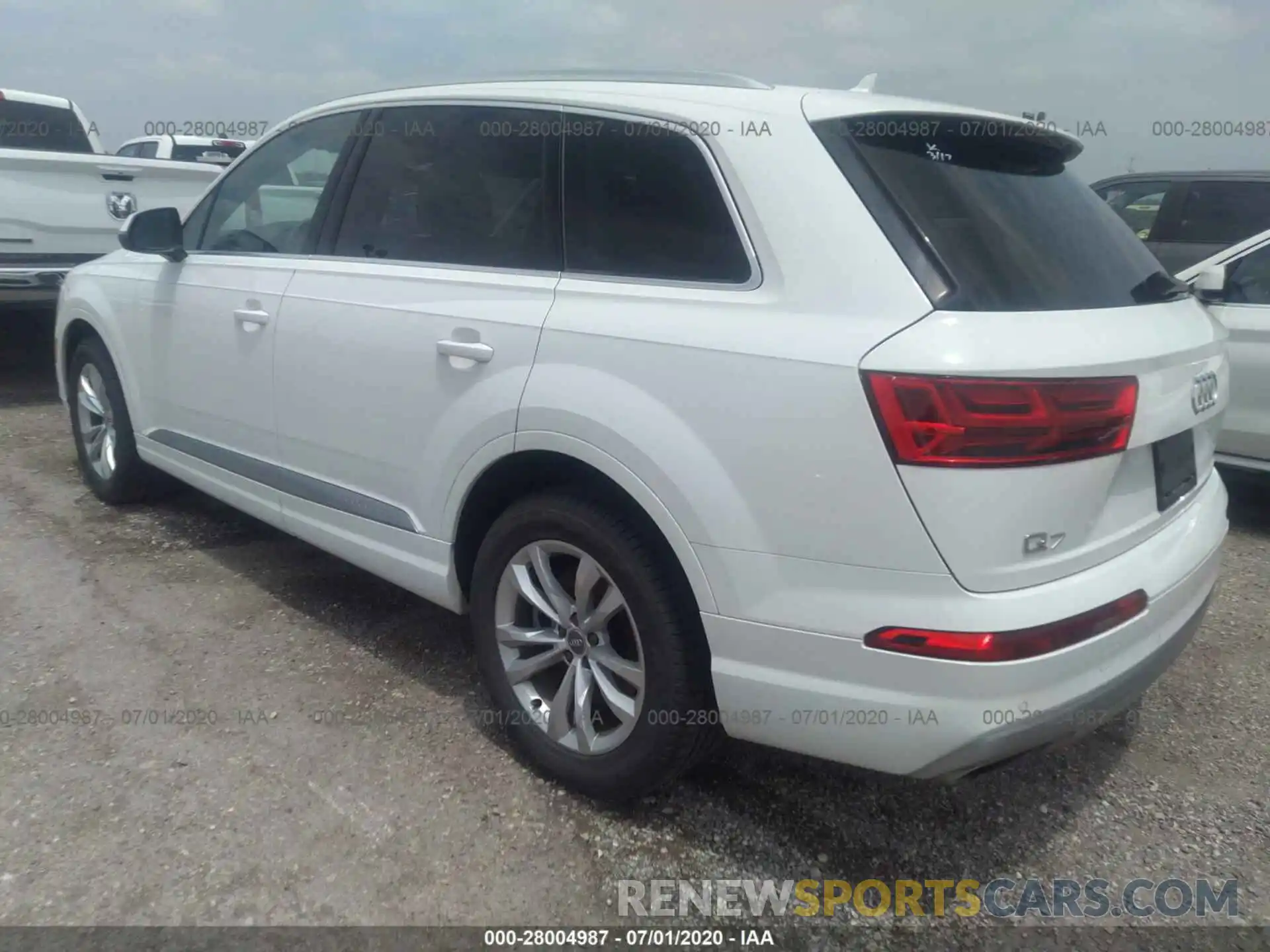 3 Фотография поврежденного автомобиля WA1LAAF71KD042509 AUDI Q7 2019