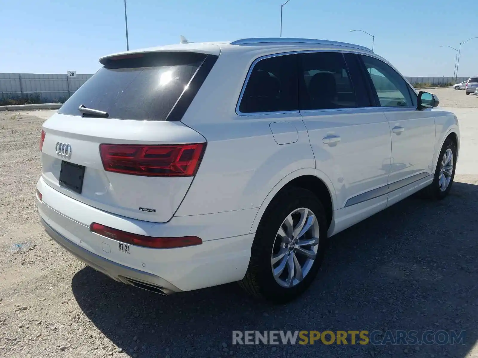 4 Photograph of a damaged car WA1LAAF71KD042879 AUDI Q7 2019