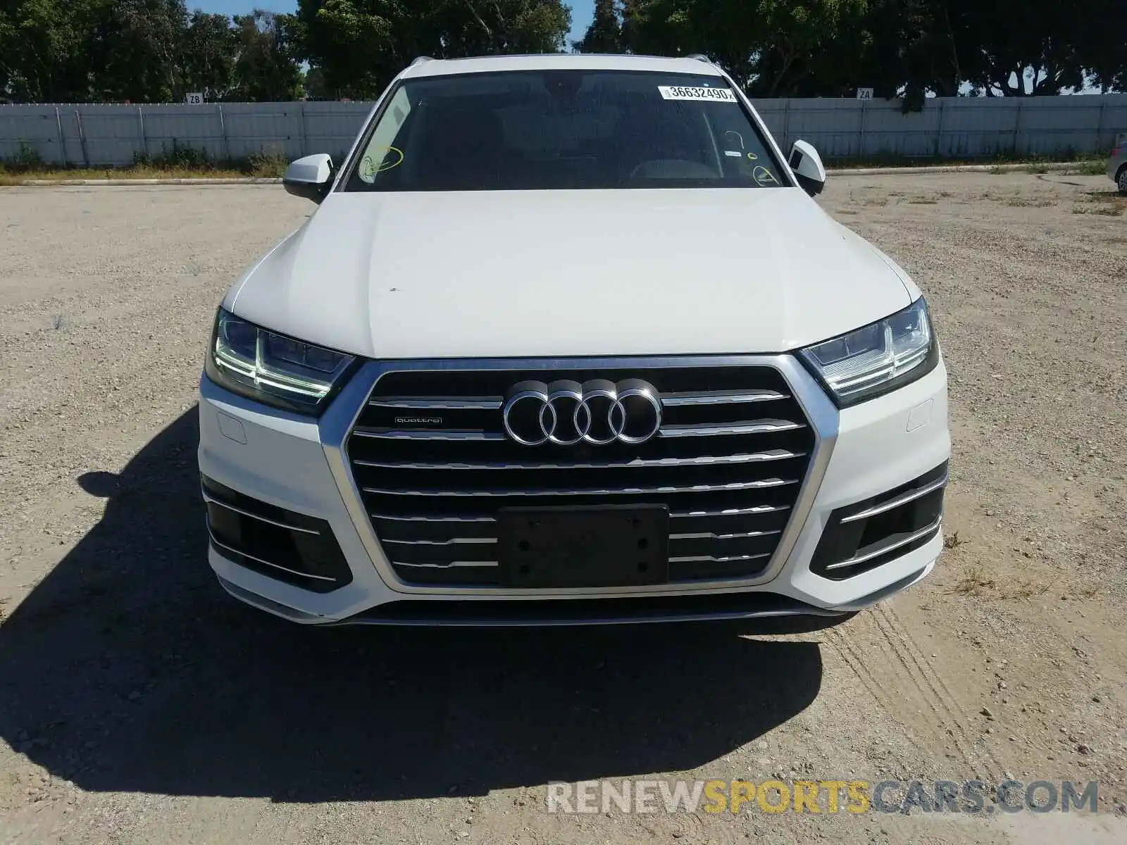 9 Photograph of a damaged car WA1LAAF71KD042879 AUDI Q7 2019