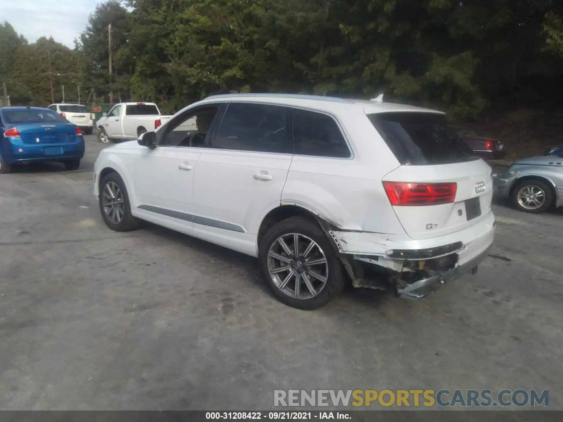 3 Фотография поврежденного автомобиля WA1LAAF72KD001841 AUDI Q7 2019