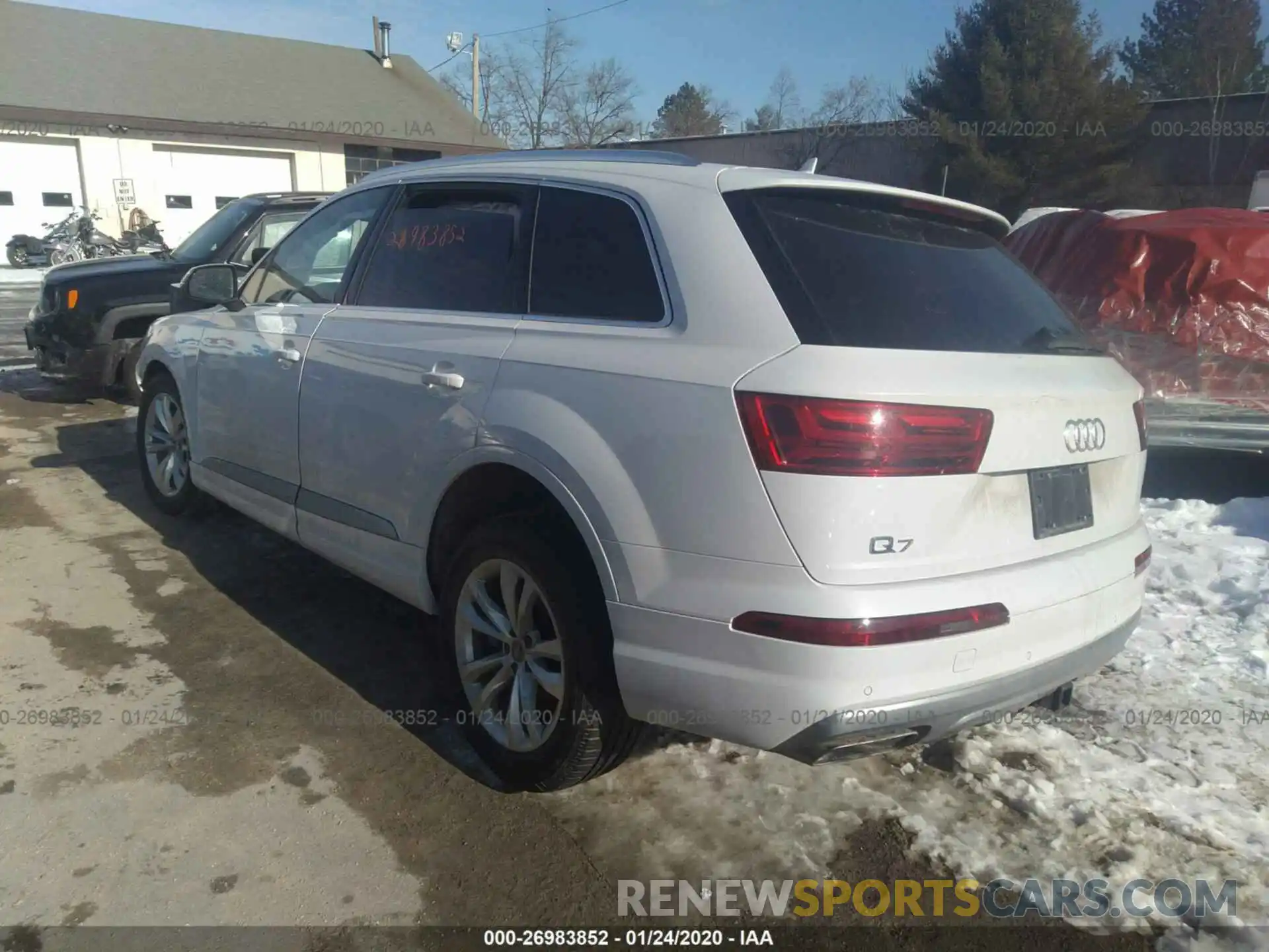 3 Photograph of a damaged car WA1LAAF72KD007963 AUDI Q7 2019