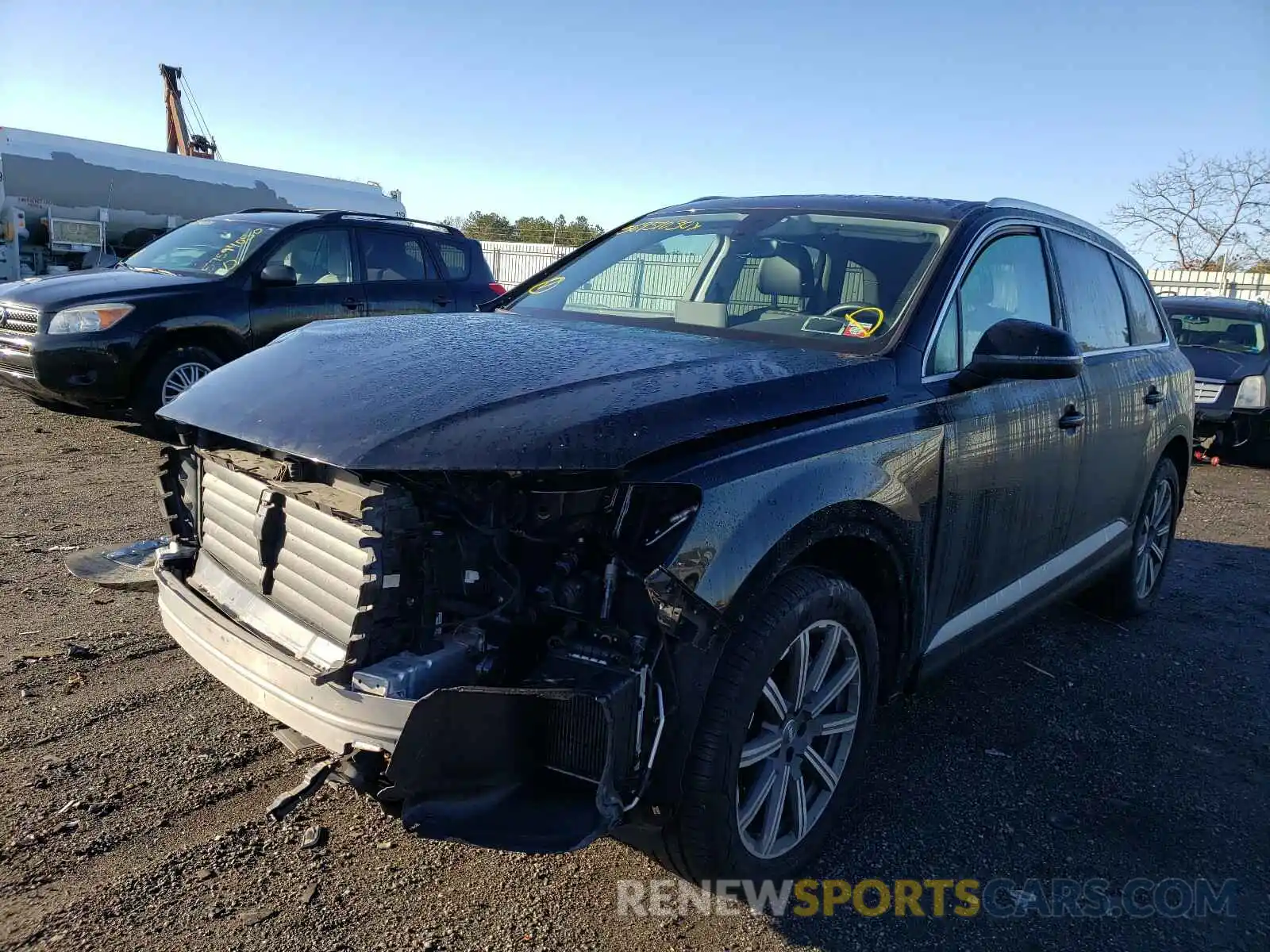 2 Photograph of a damaged car WA1LAAF72KD009082 AUDI Q7 2019