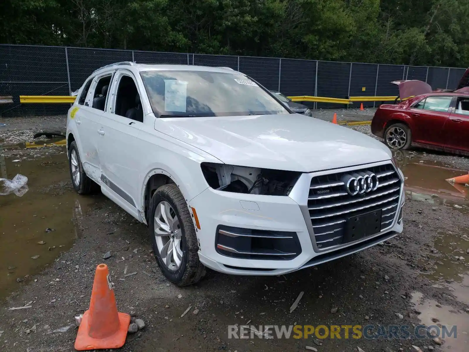 1 Фотография поврежденного автомобиля WA1LAAF72KD009583 AUDI Q7 2019