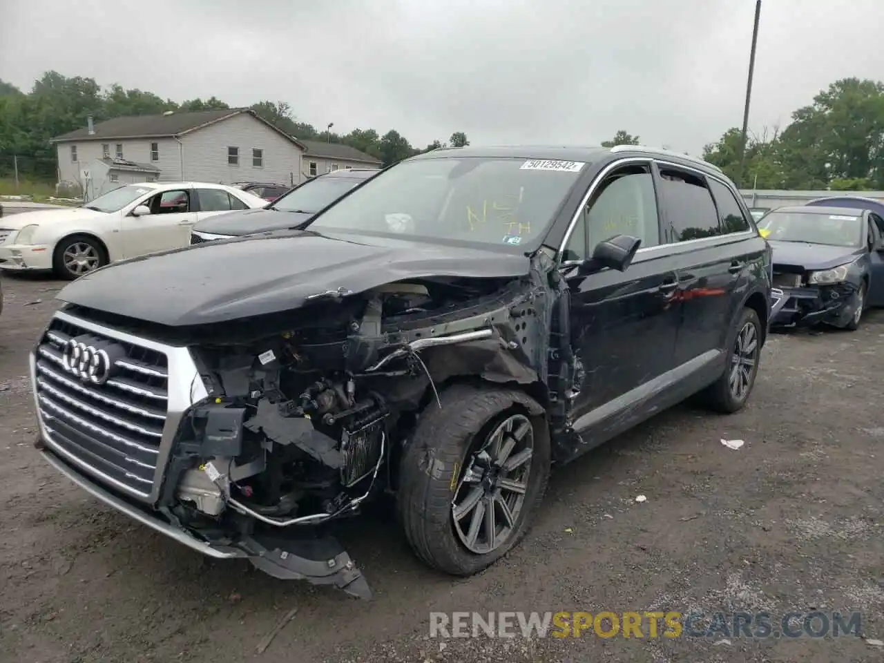 2 Photograph of a damaged car WA1LAAF72KD009972 AUDI Q7 2019