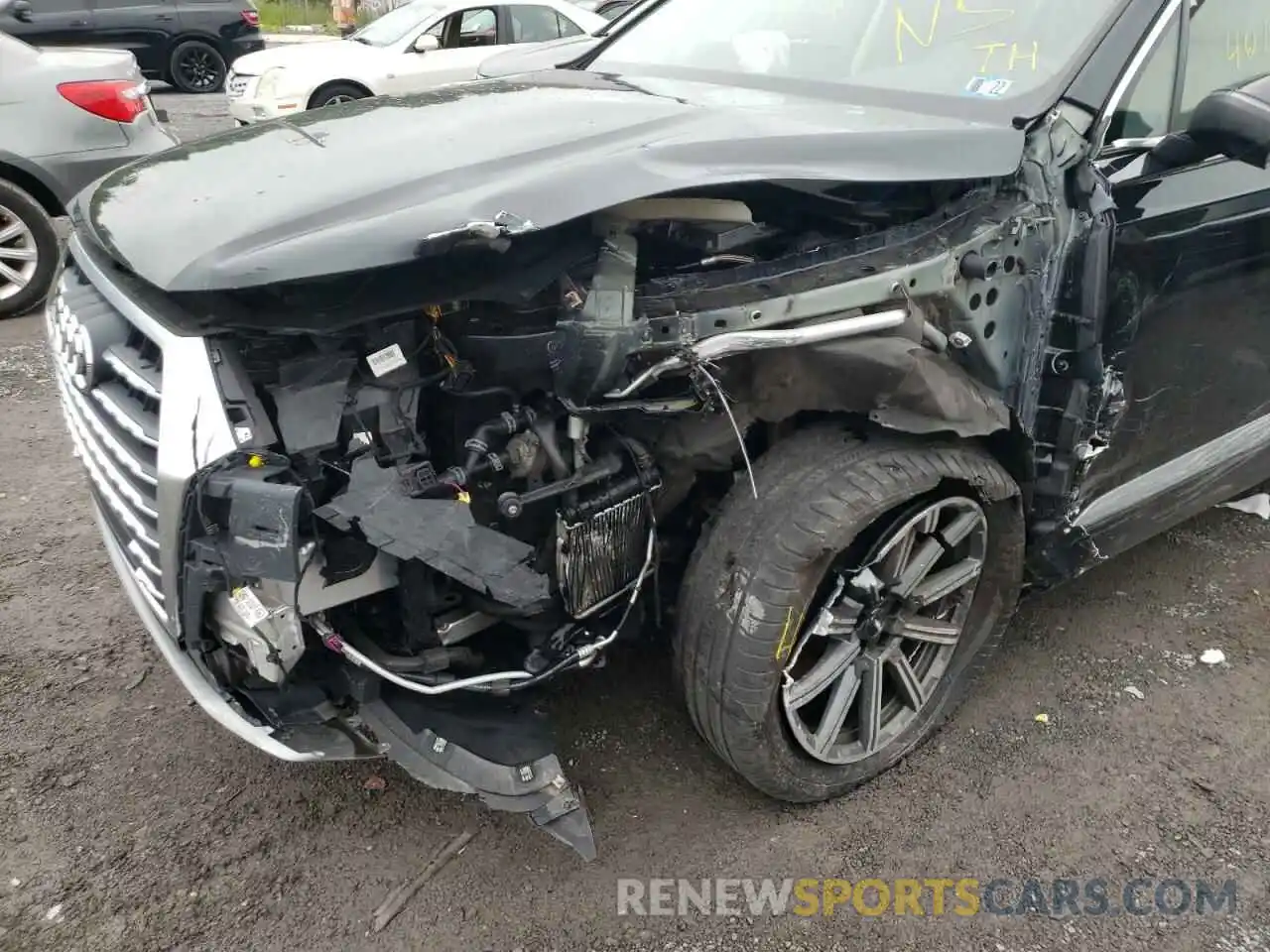 9 Photograph of a damaged car WA1LAAF72KD009972 AUDI Q7 2019