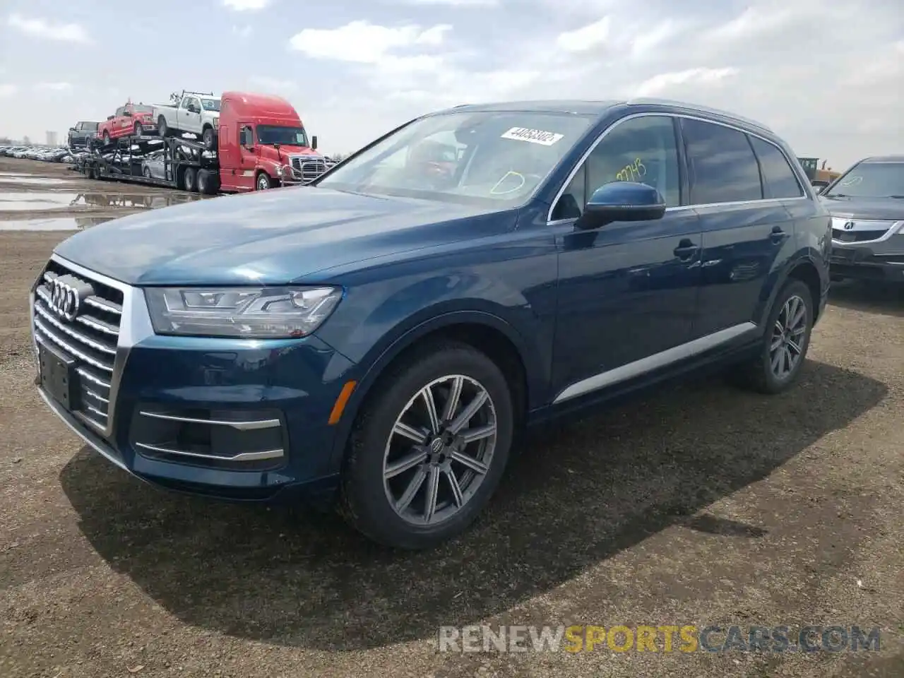 2 Photograph of a damaged car WA1LAAF72KD013360 AUDI Q7 2019