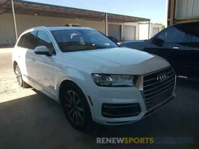 1 Photograph of a damaged car WA1LAAF72KD018364 AUDI Q7 2019