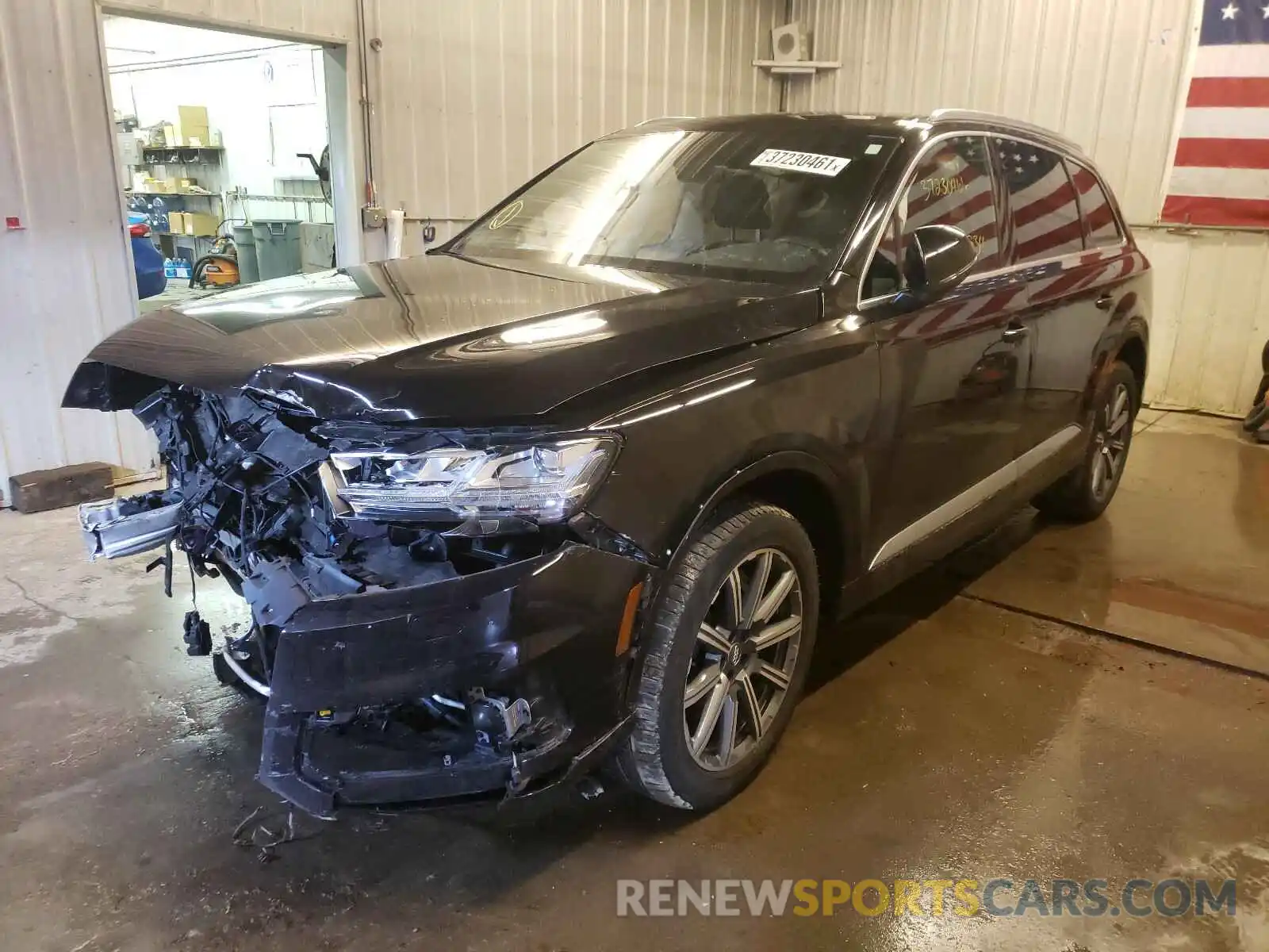 2 Photograph of a damaged car WA1LAAF72KD030594 AUDI Q7 2019