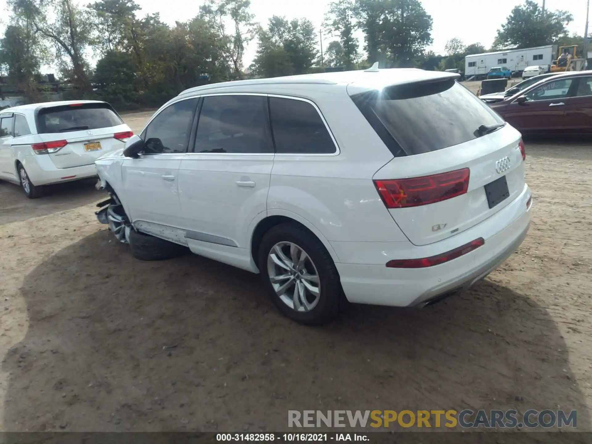 3 Photograph of a damaged car WA1LAAF72KD044527 AUDI Q7 2019