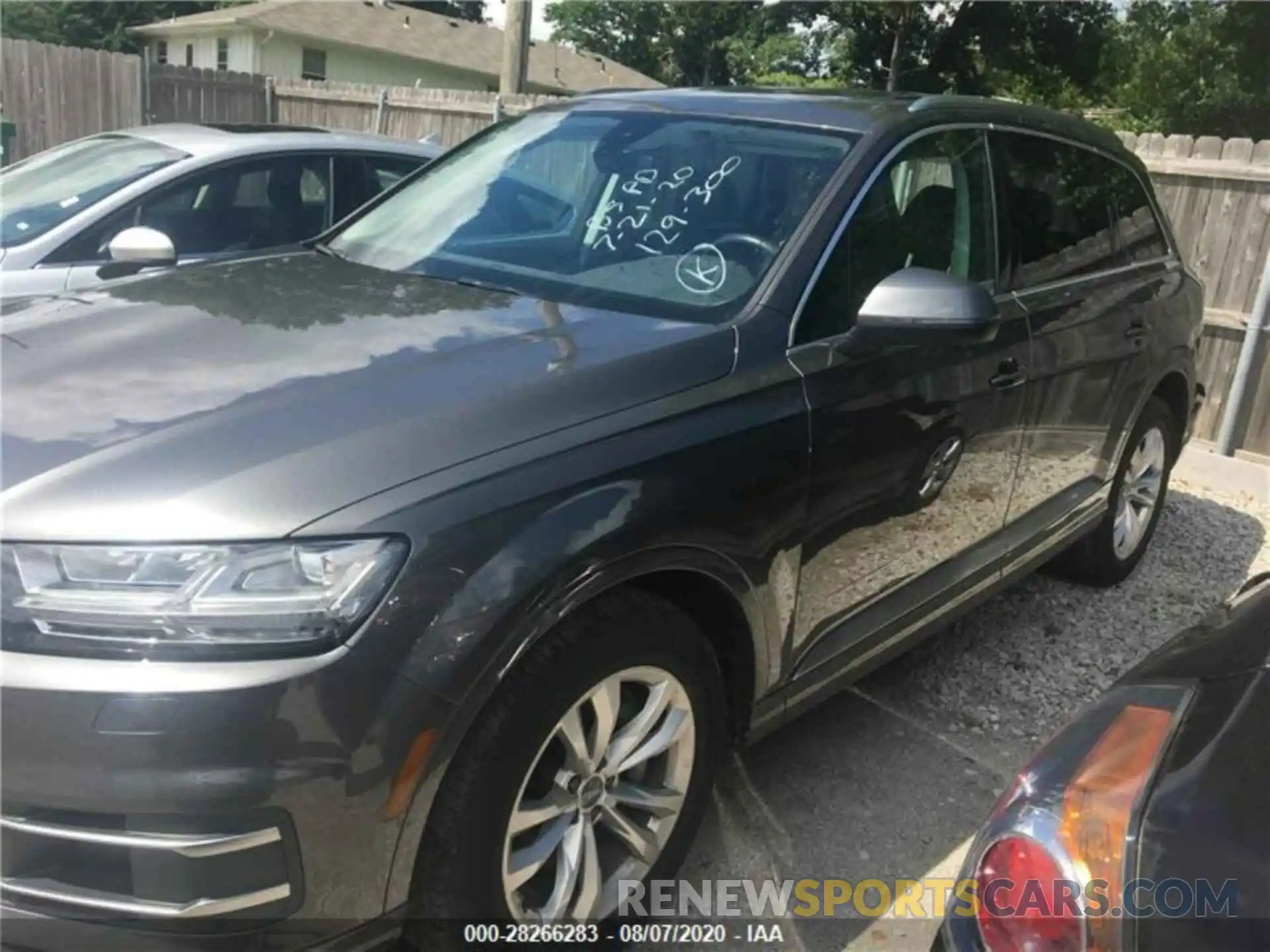 3 Photograph of a damaged car WA1LAAF72KD045192 AUDI Q7 2019