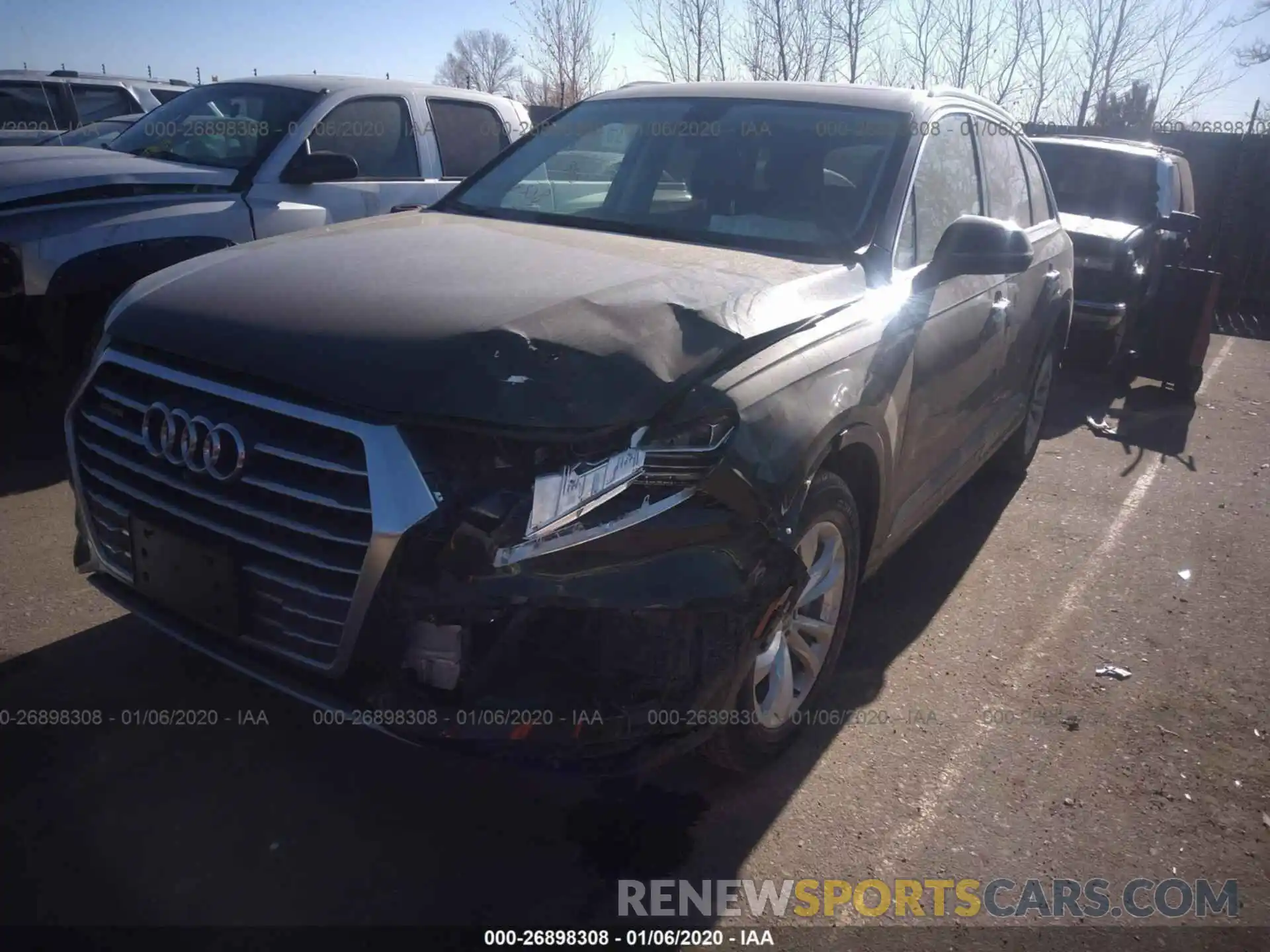 2 Photograph of a damaged car WA1LAAF72KD045919 AUDI Q7 2019