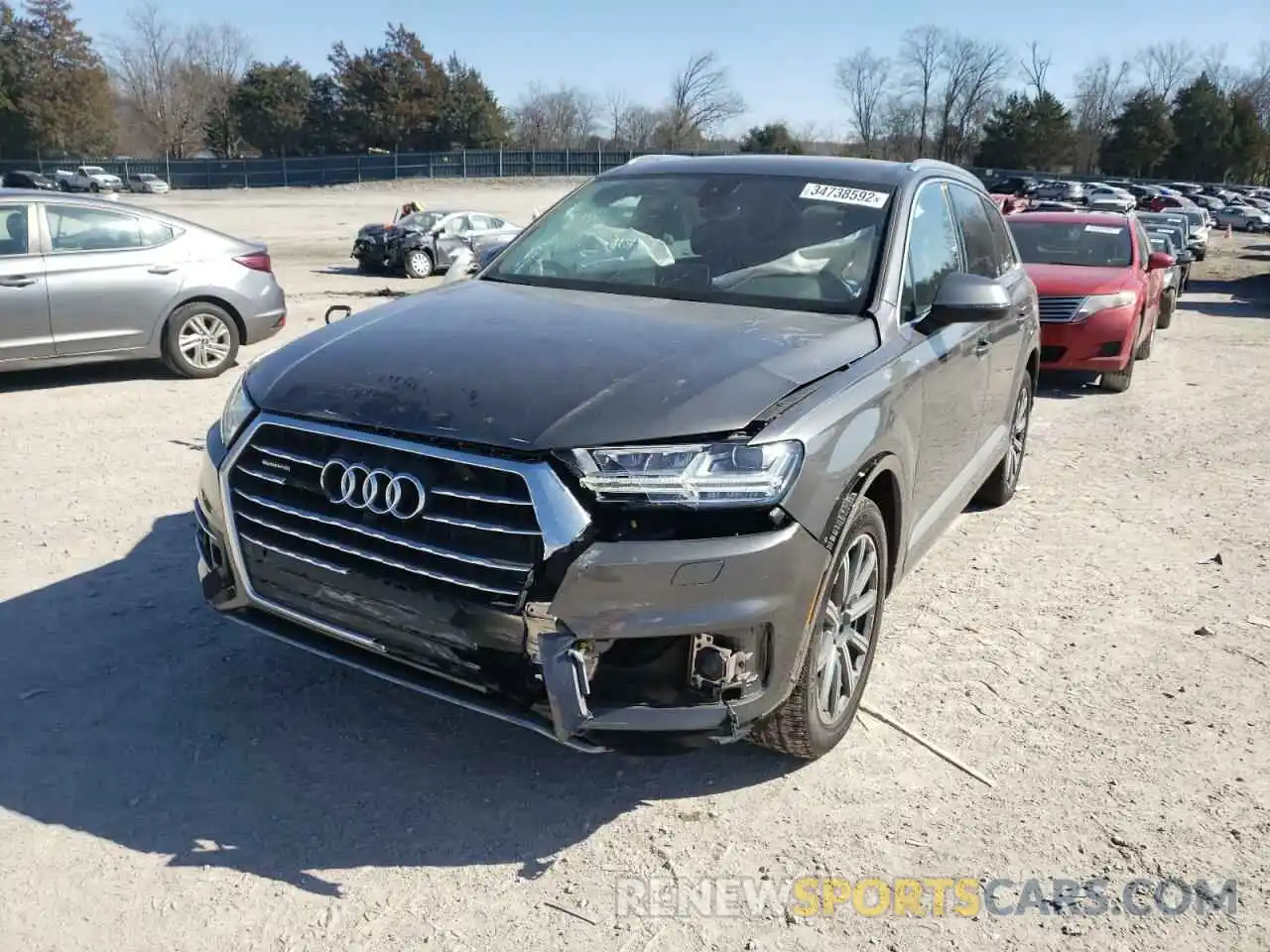 2 Фотография поврежденного автомобиля WA1LAAF73KD014307 AUDI Q7 2019