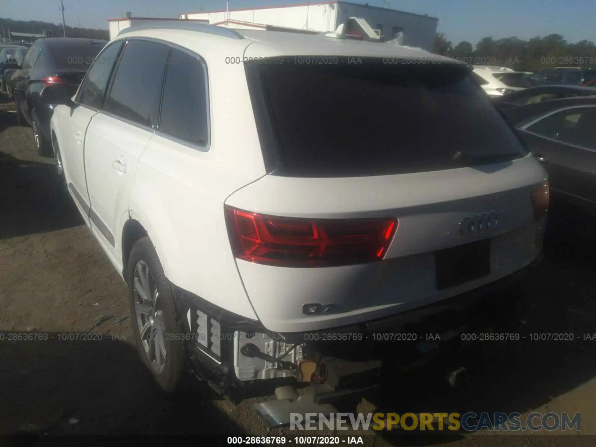 3 Photograph of a damaged car WA1LAAF73KD021208 AUDI Q7 2019