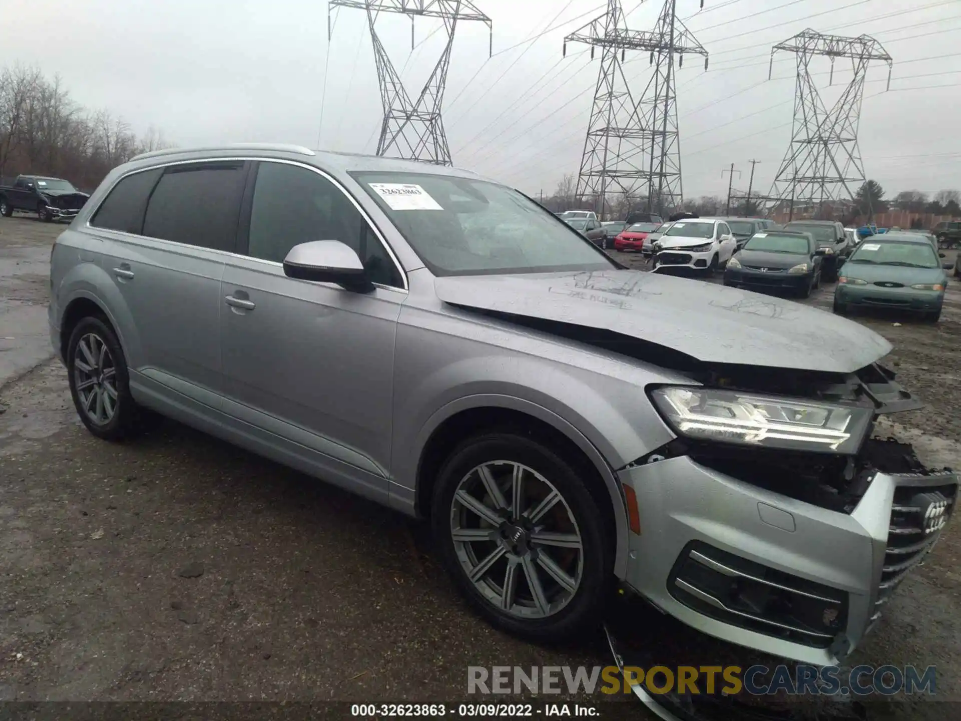 1 Фотография поврежденного автомобиля WA1LAAF73KD029132 AUDI Q7 2019