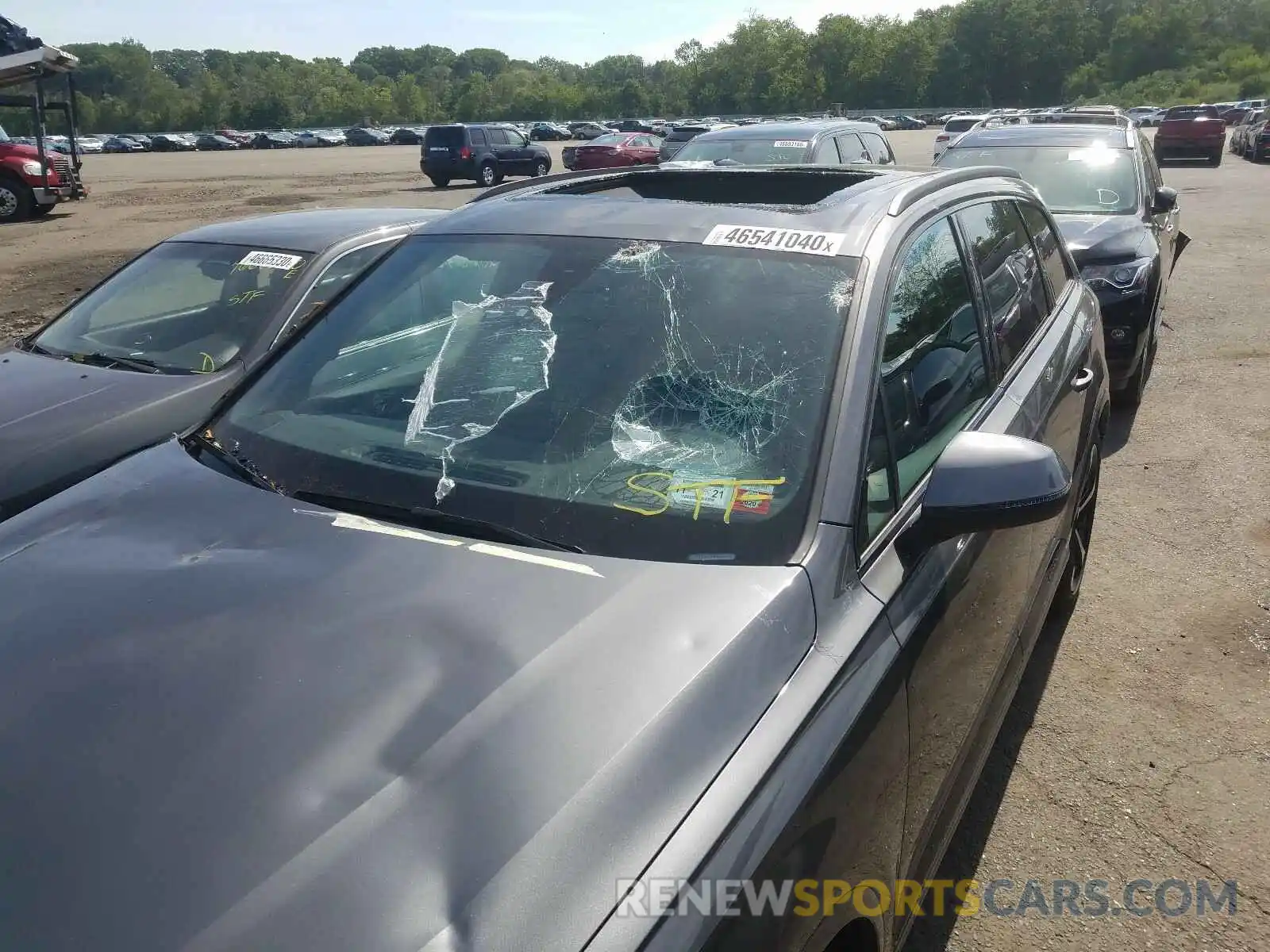 9 Photograph of a damaged car WA1LAAF73KD048439 AUDI Q7 2019