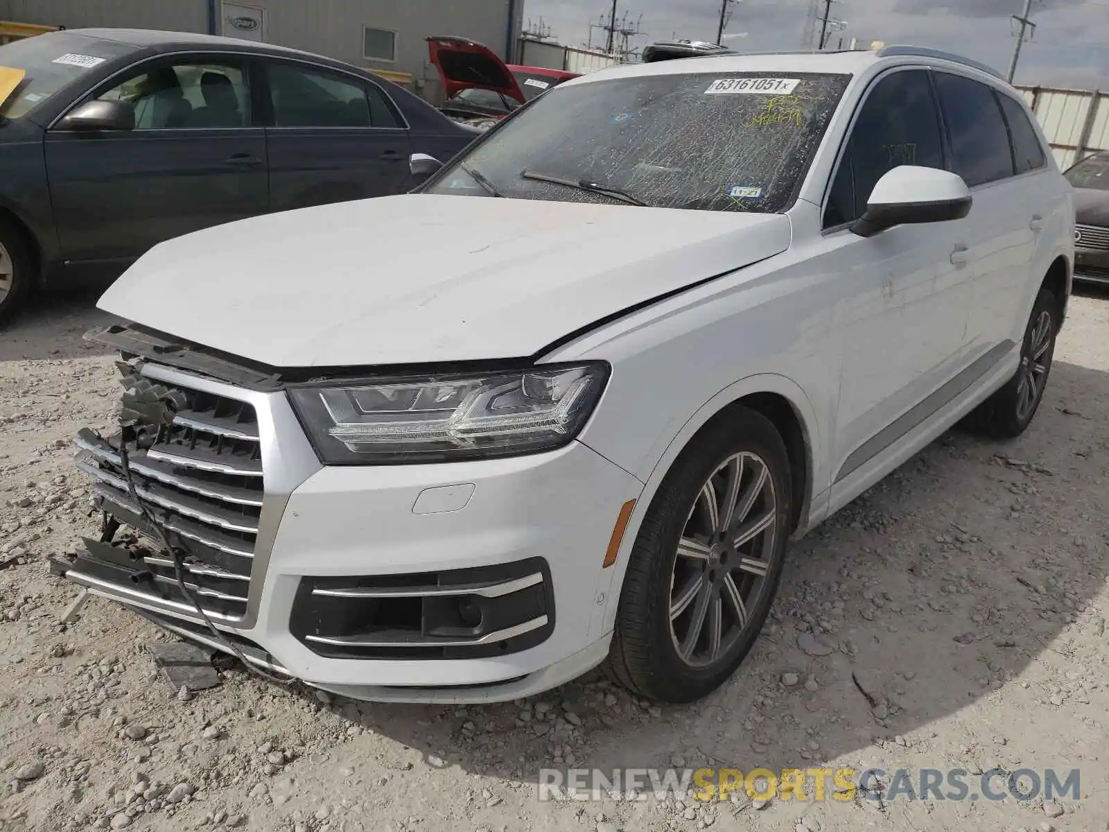 2 Photograph of a damaged car WA1LAAF73KD048859 AUDI Q7 2019