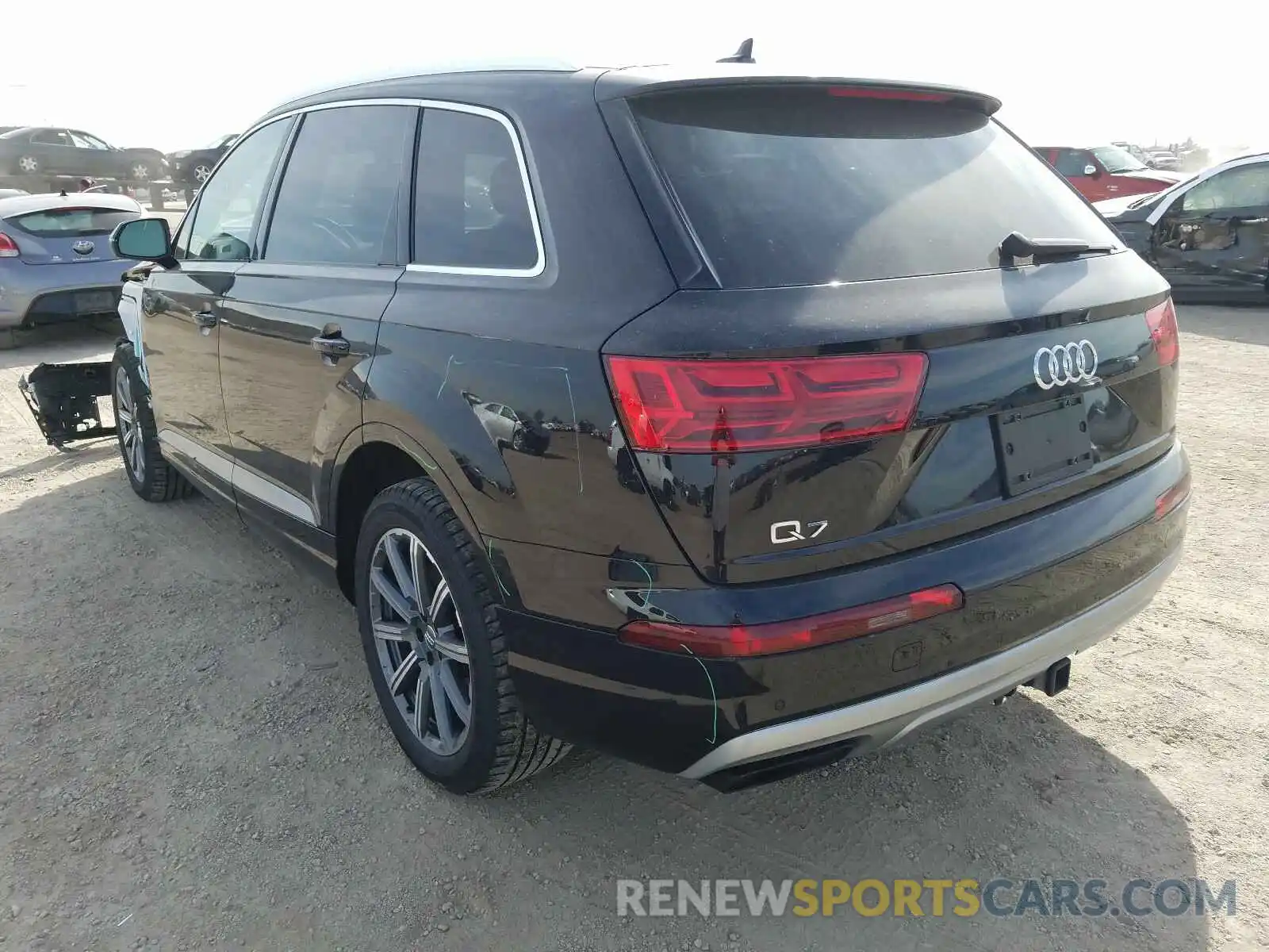 3 Фотография поврежденного автомобиля WA1LAAF74KD002795 AUDI Q7 2019