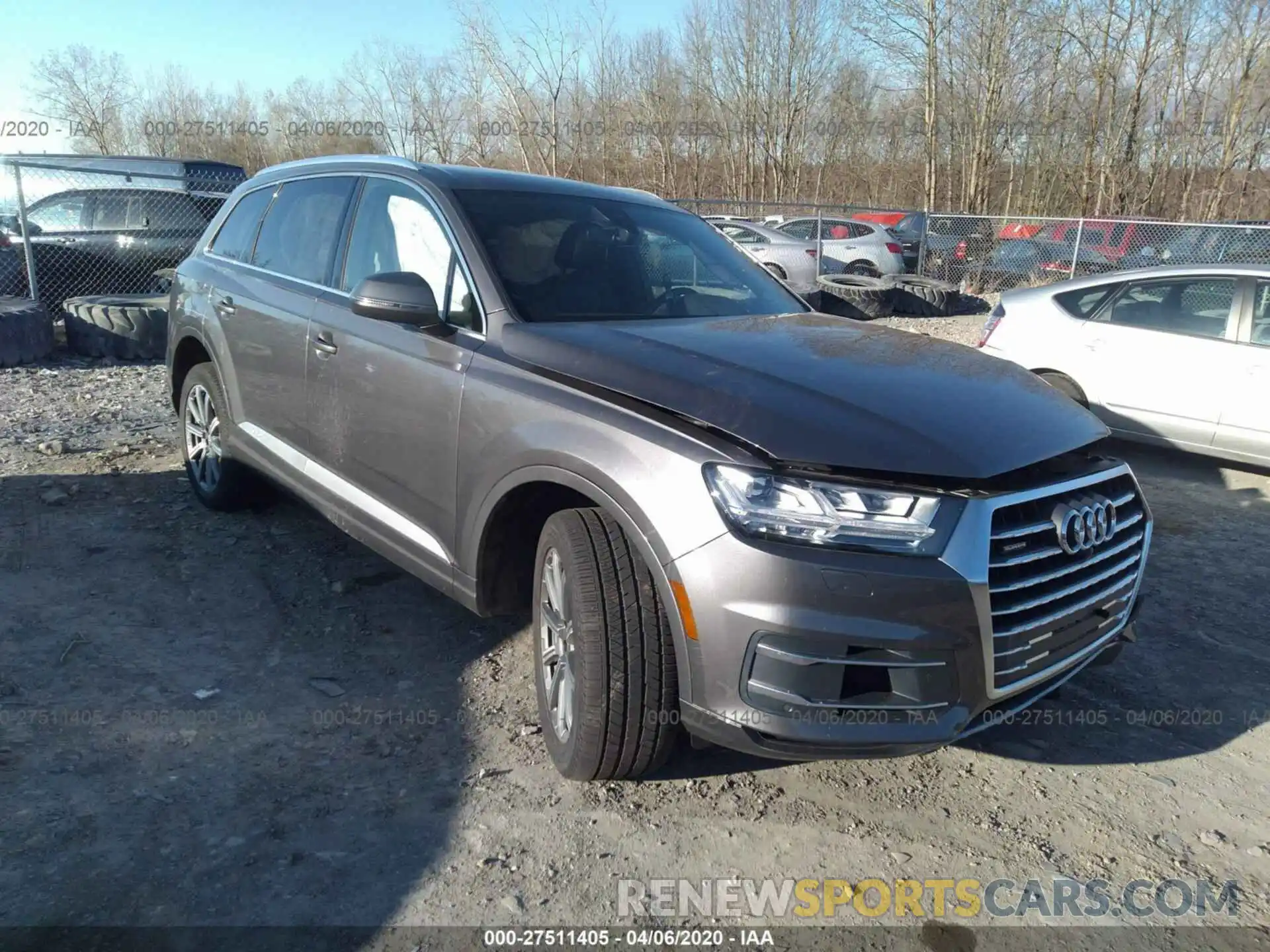 1 Фотография поврежденного автомобиля WA1LAAF74KD032590 AUDI Q7 2019