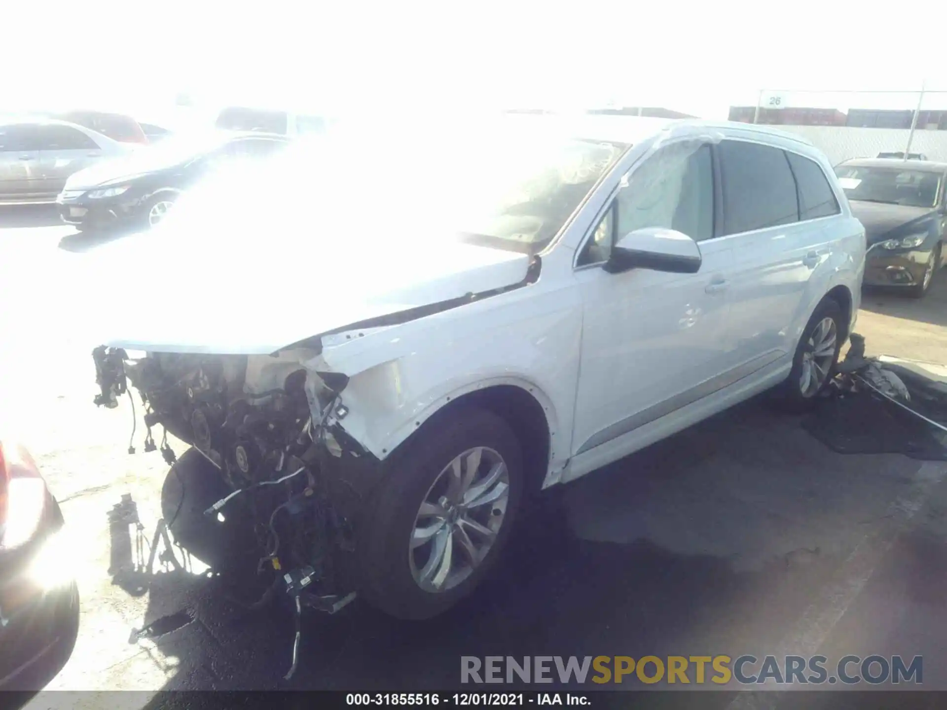 2 Photograph of a damaged car WA1LAAF74KD032668 AUDI Q7 2019