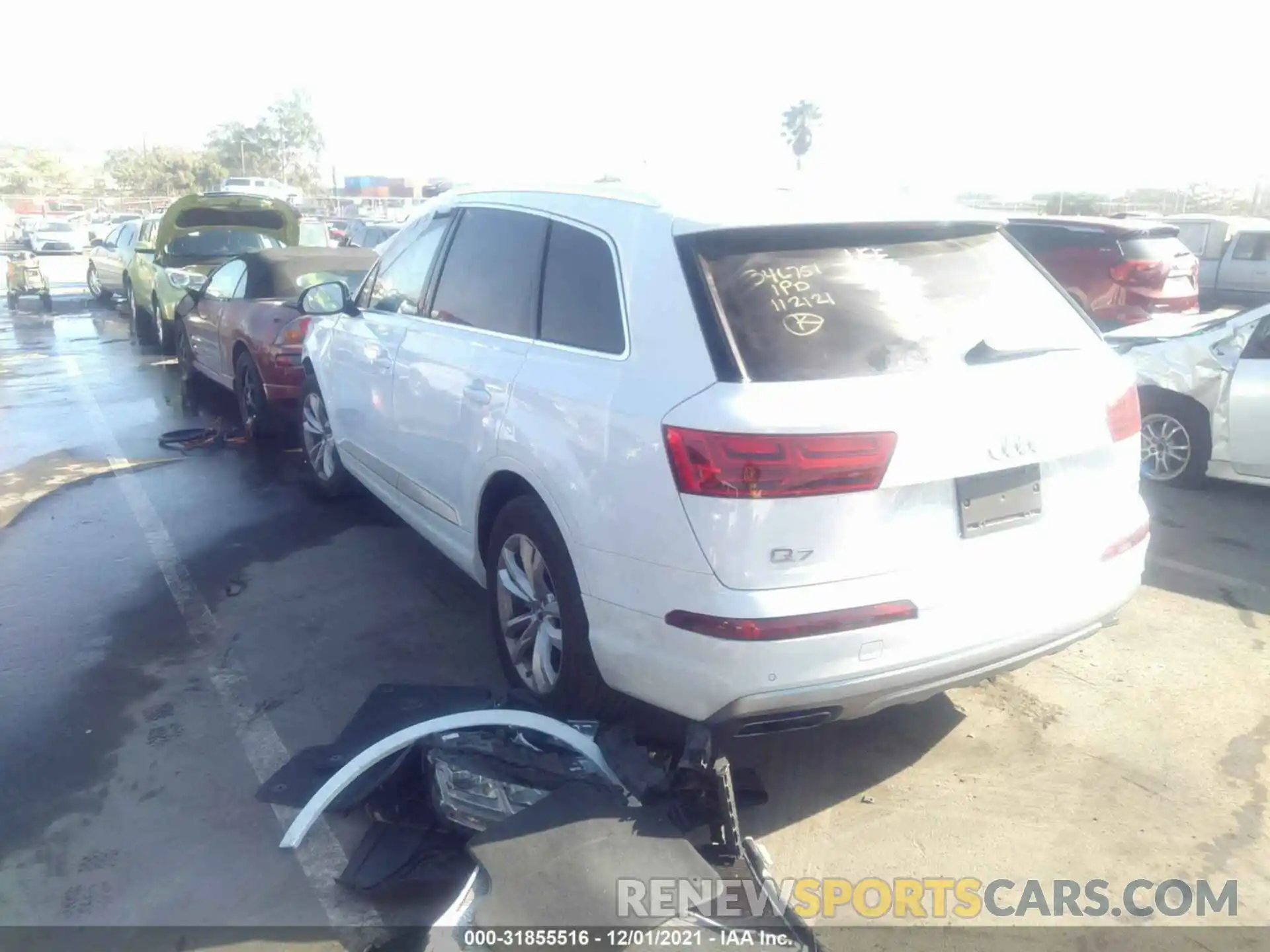 3 Photograph of a damaged car WA1LAAF74KD032668 AUDI Q7 2019