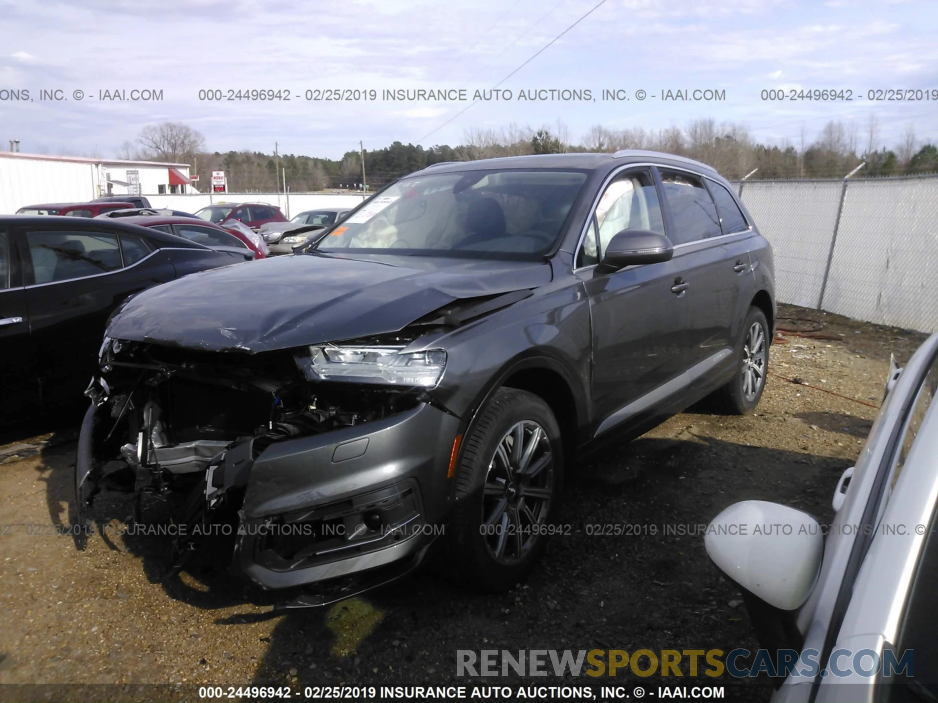 2 Photograph of a damaged car WA1LAAF75KD006788 AUDI Q7 2019