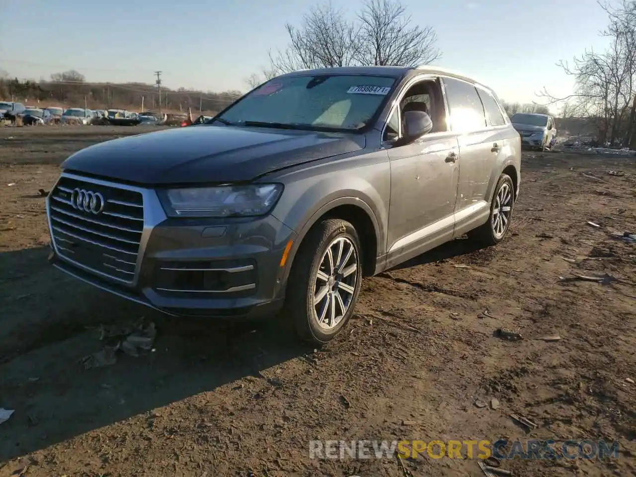 2 Photograph of a damaged car WA1LAAF75KD037667 AUDI Q7 2019