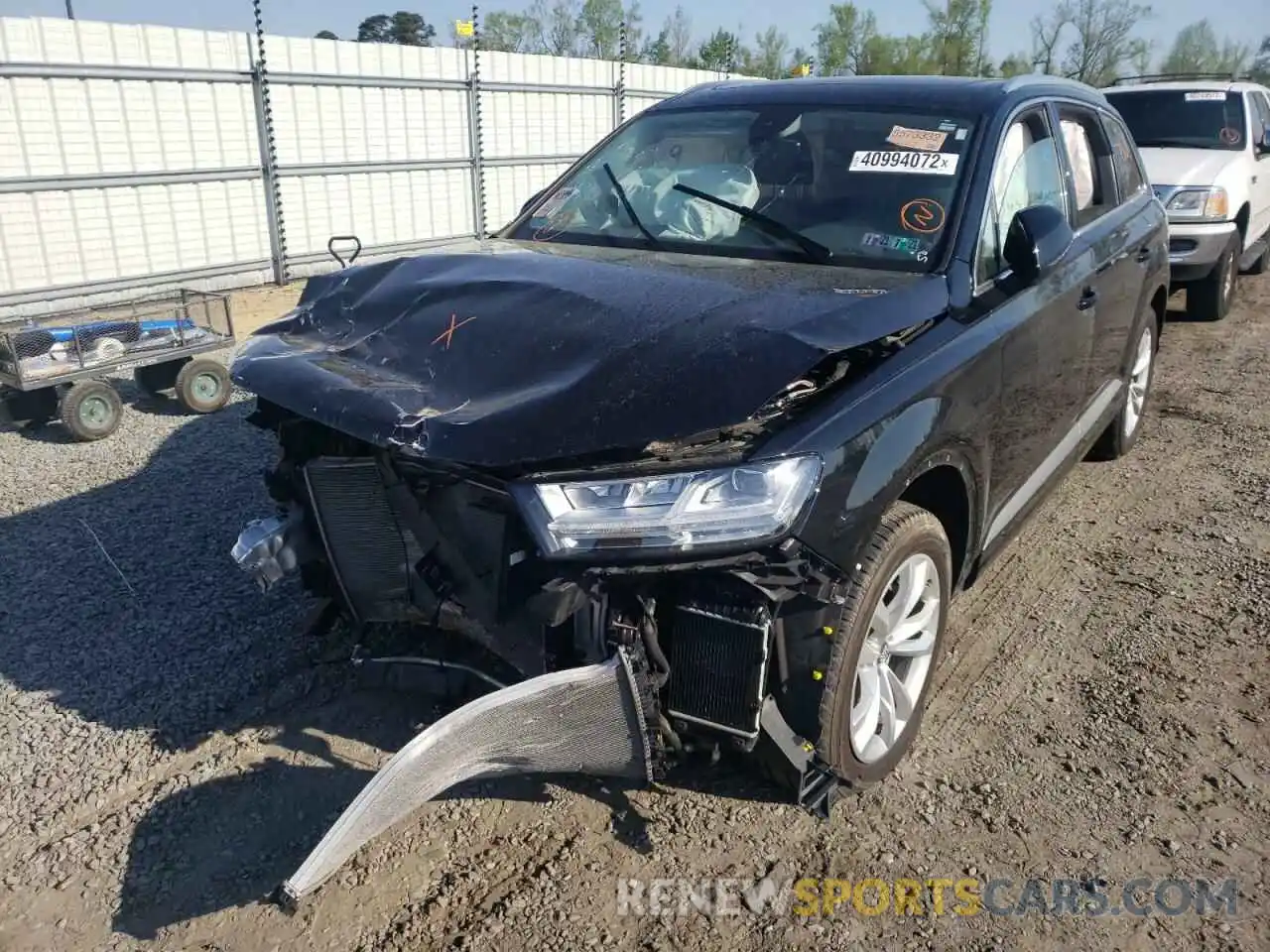 2 Photograph of a damaged car WA1LAAF75KD043162 AUDI Q7 2019