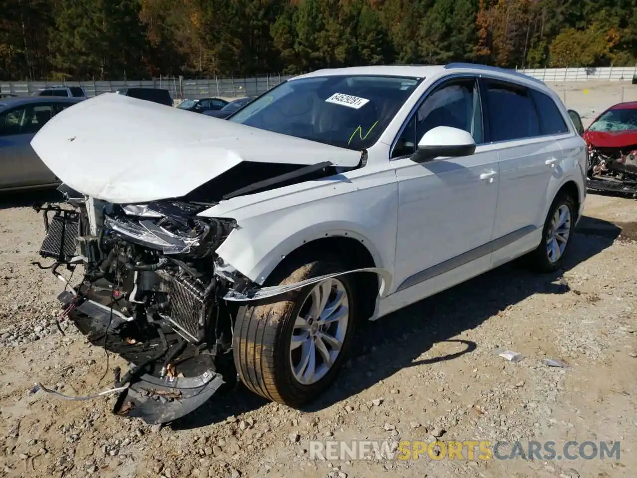 2 Photograph of a damaged car WA1LAAF75KD044375 AUDI Q7 2019