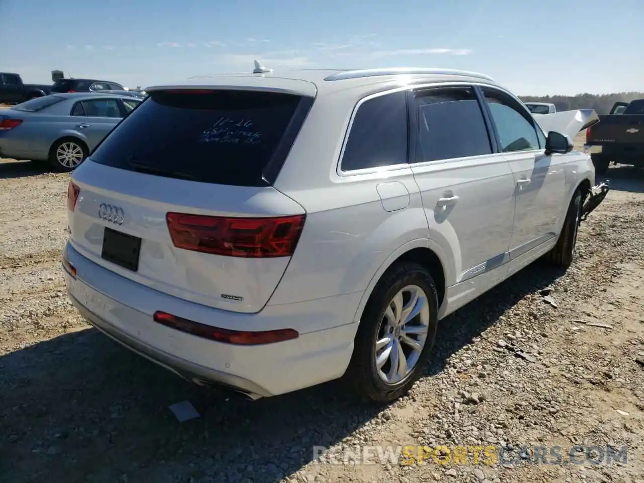 4 Photograph of a damaged car WA1LAAF75KD044375 AUDI Q7 2019