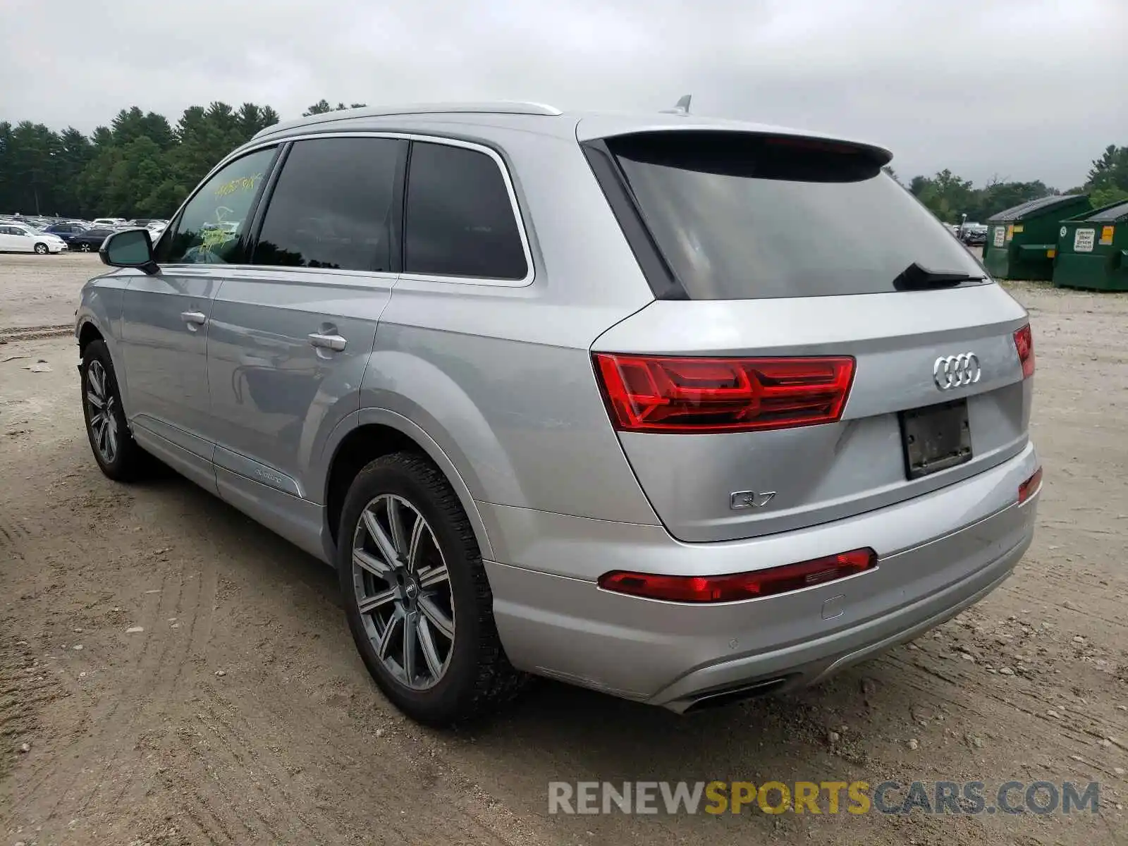 3 Photograph of a damaged car WA1LAAF76KD002118 AUDI Q7 2019