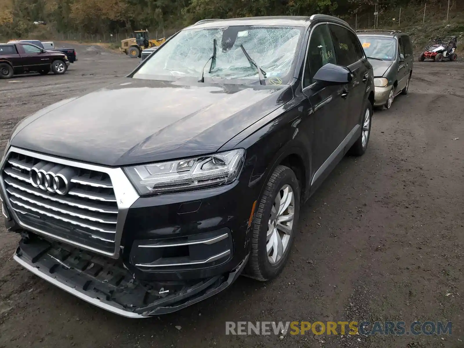 2 Photograph of a damaged car WA1LAAF76KD007996 AUDI Q7 2019