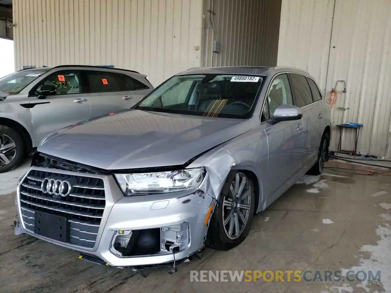 2 Photograph of a damaged car WA1LAAF76KD022868 AUDI Q7 2019