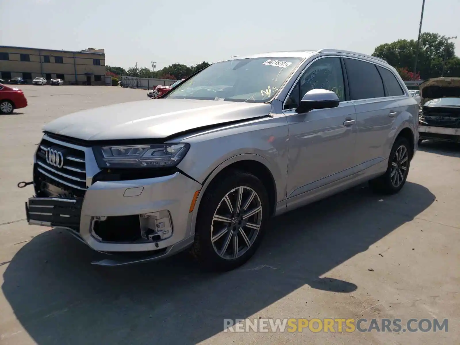 2 Photograph of a damaged car WA1LAAF76KD033238 AUDI Q7 2019