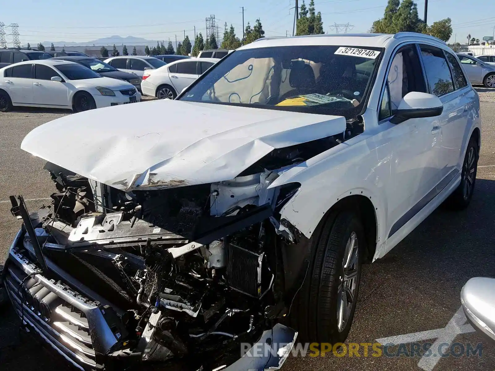 2 Photograph of a damaged car WA1LAAF76KD039654 AUDI Q7 2019