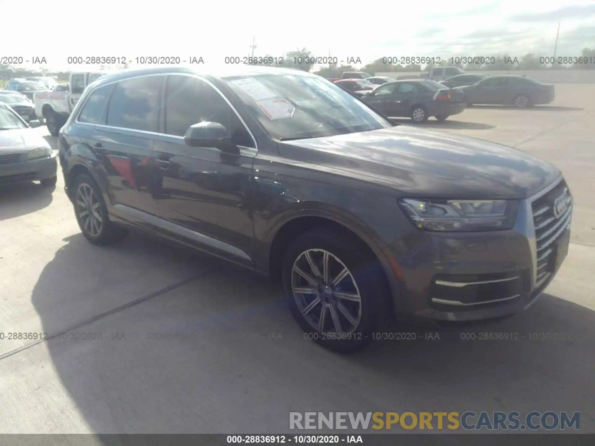 1 Photograph of a damaged car WA1LAAF76KD040884 AUDI Q7 2019