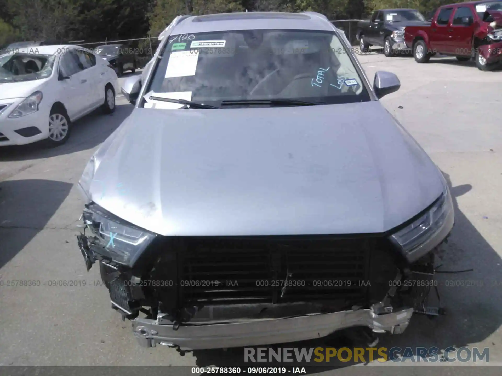 6 Photograph of a damaged car WA1LAAF76KD044403 AUDI Q7 2019