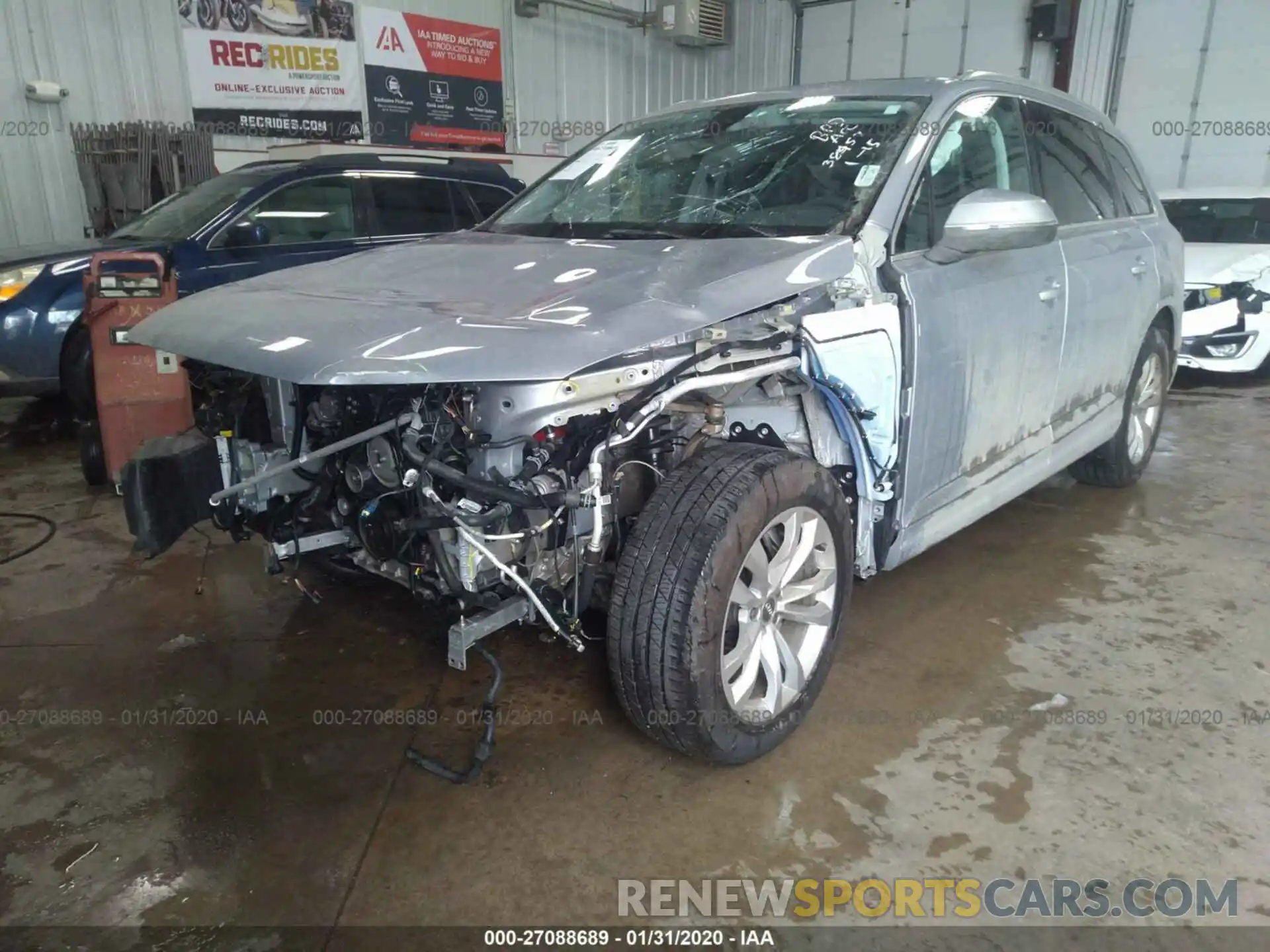 2 Photograph of a damaged car WA1LAAF76KD044451 AUDI Q7 2019