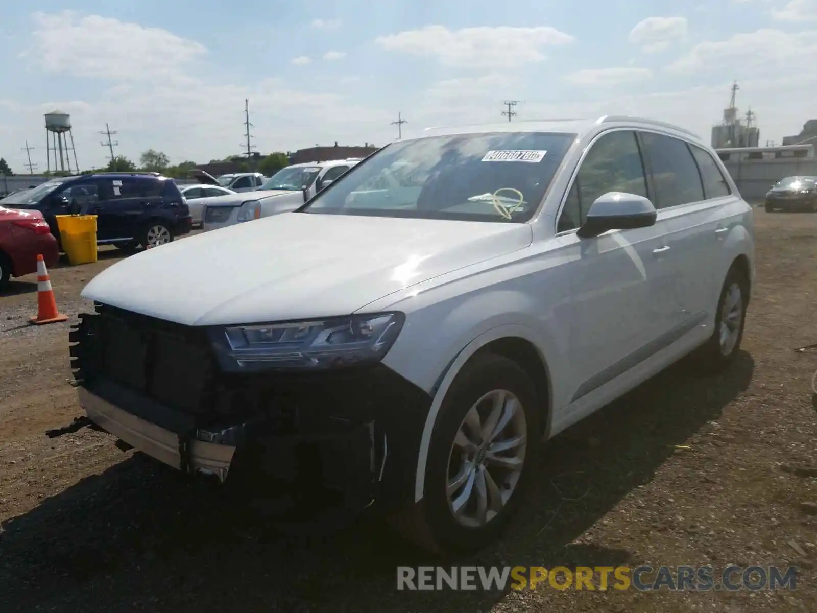 2 Photograph of a damaged car WA1LAAF76KD045017 AUDI Q7 2019