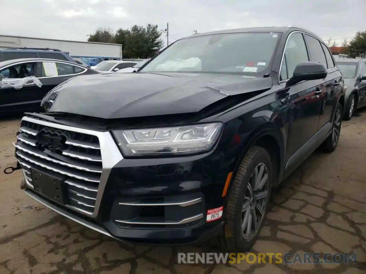 2 Photograph of a damaged car WA1LAAF76KD048399 AUDI Q7 2019