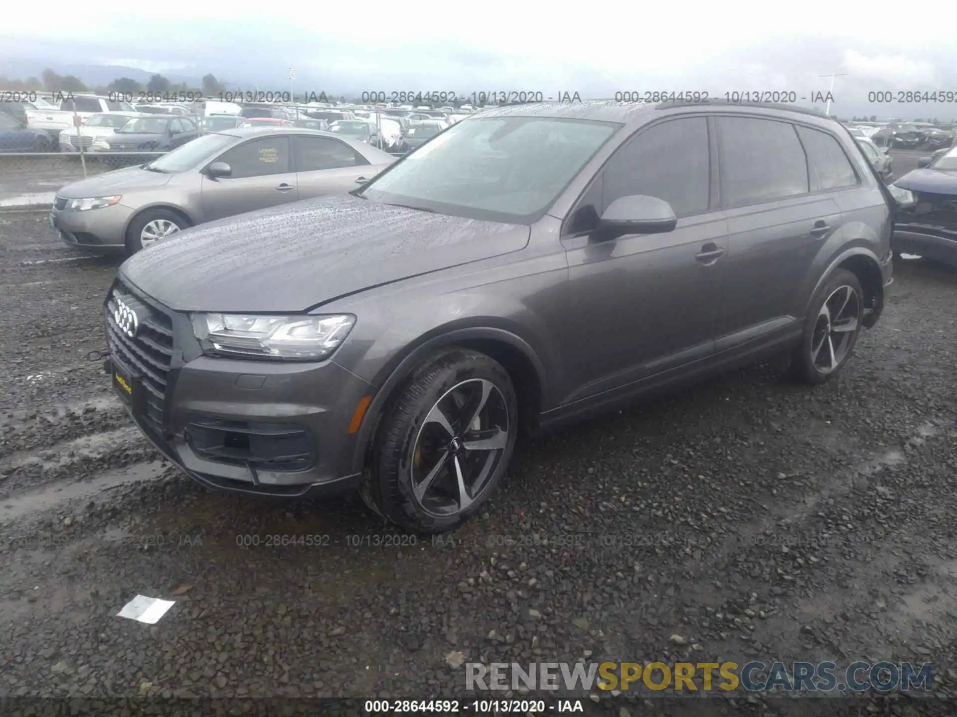 2 Photograph of a damaged car WA1LAAF76KD048466 AUDI Q7 2019