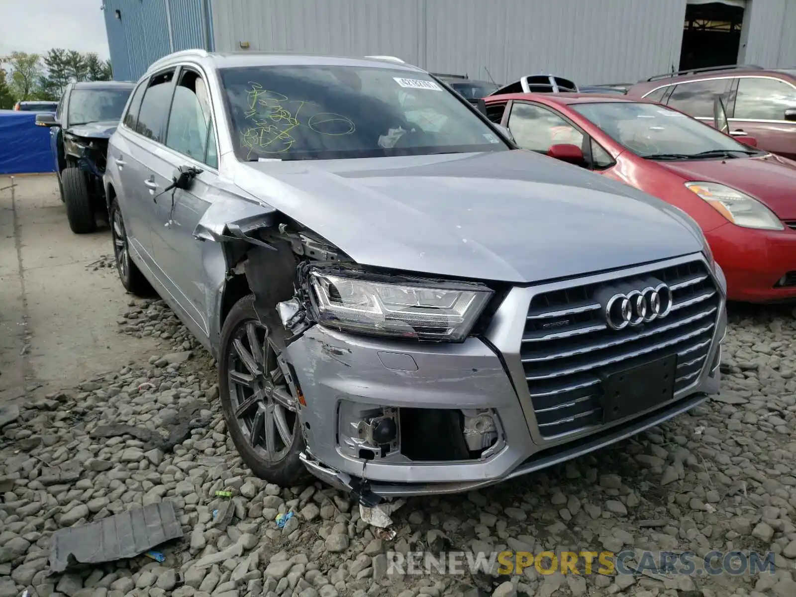 9 Фотография поврежденного автомобиля WA1LAAF77KD000636 AUDI Q7 2019