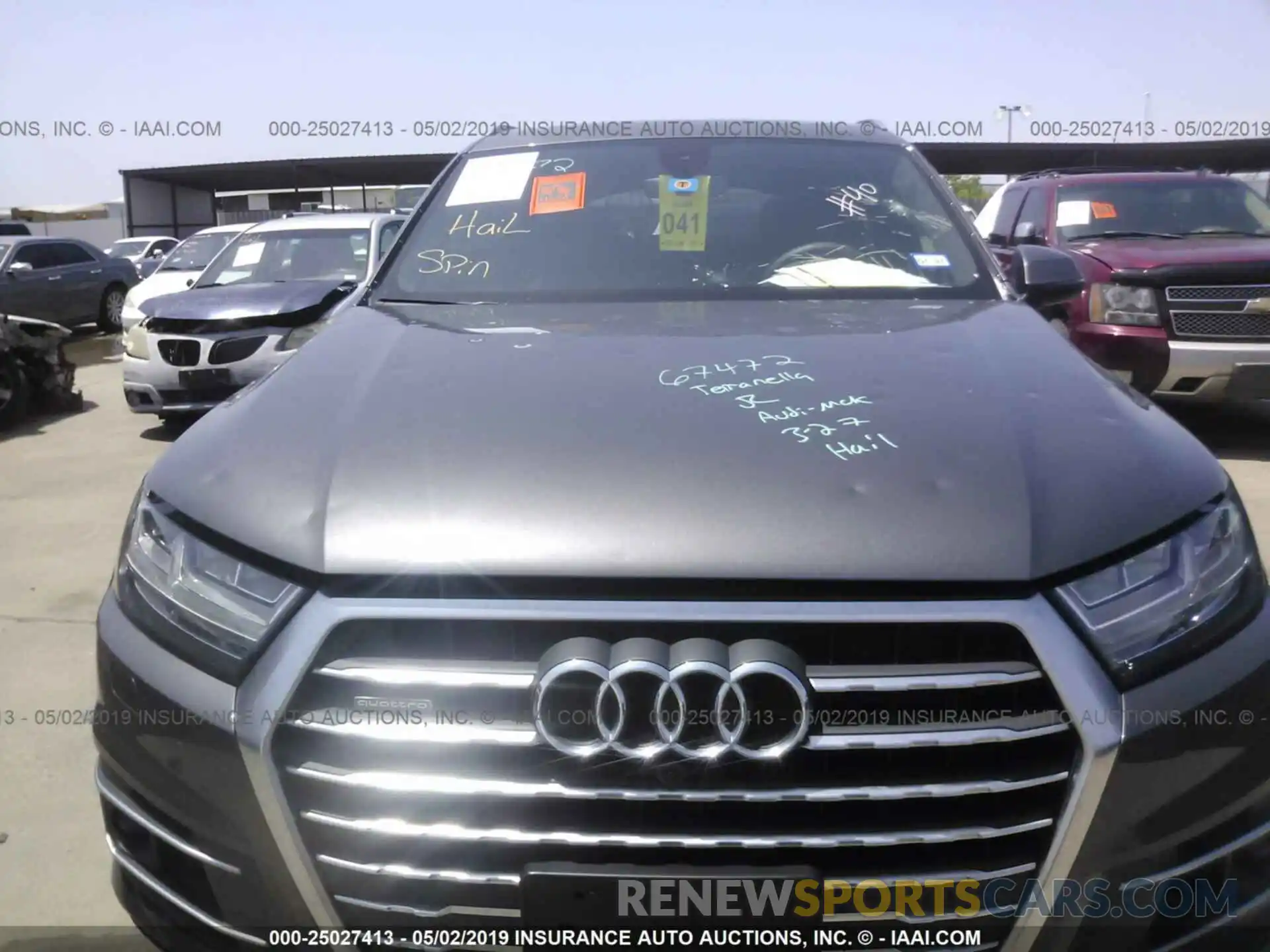 6 Photograph of a damaged car WA1LAAF77KD003505 AUDI Q7 2019